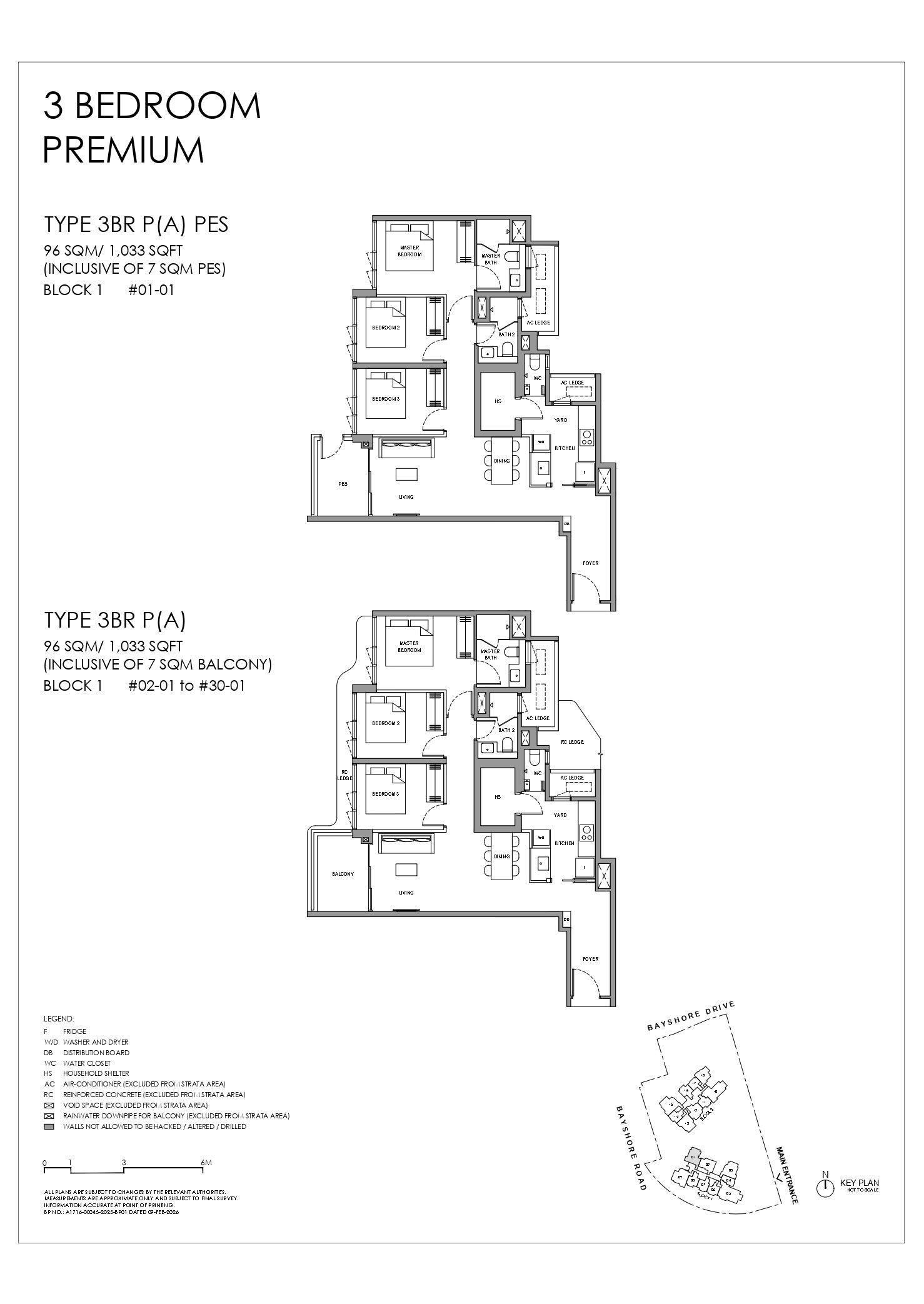 3 BEDROOM PREMIUM — 3BR_P(A)