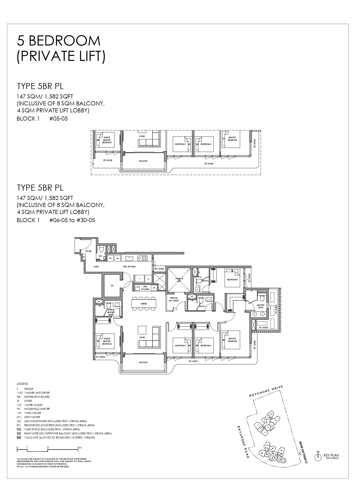 5 BEDROOM (PRIVATE LIFT) — 5BR_PL