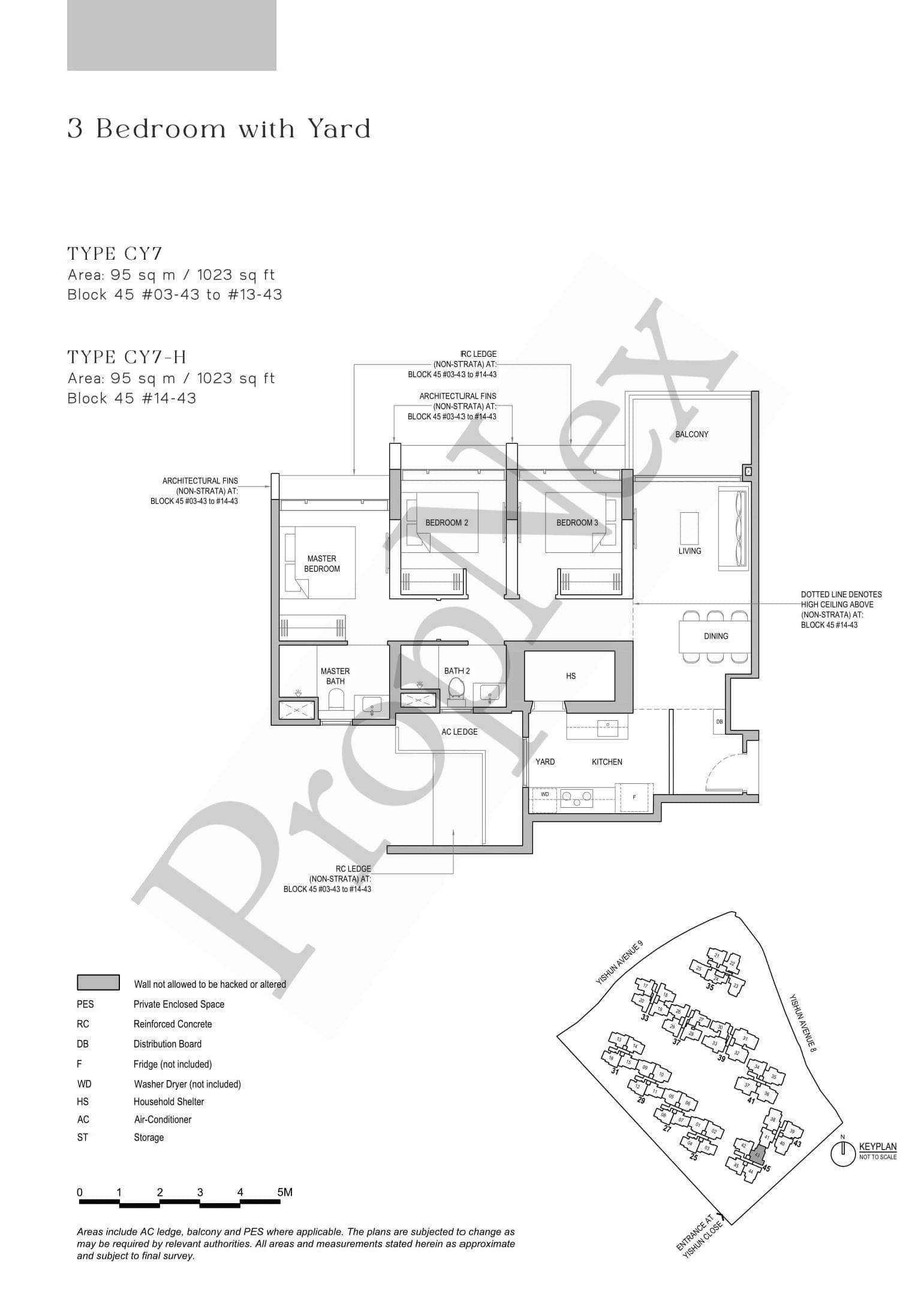North Gaia – 3 BEDROOM + YARD CY7
