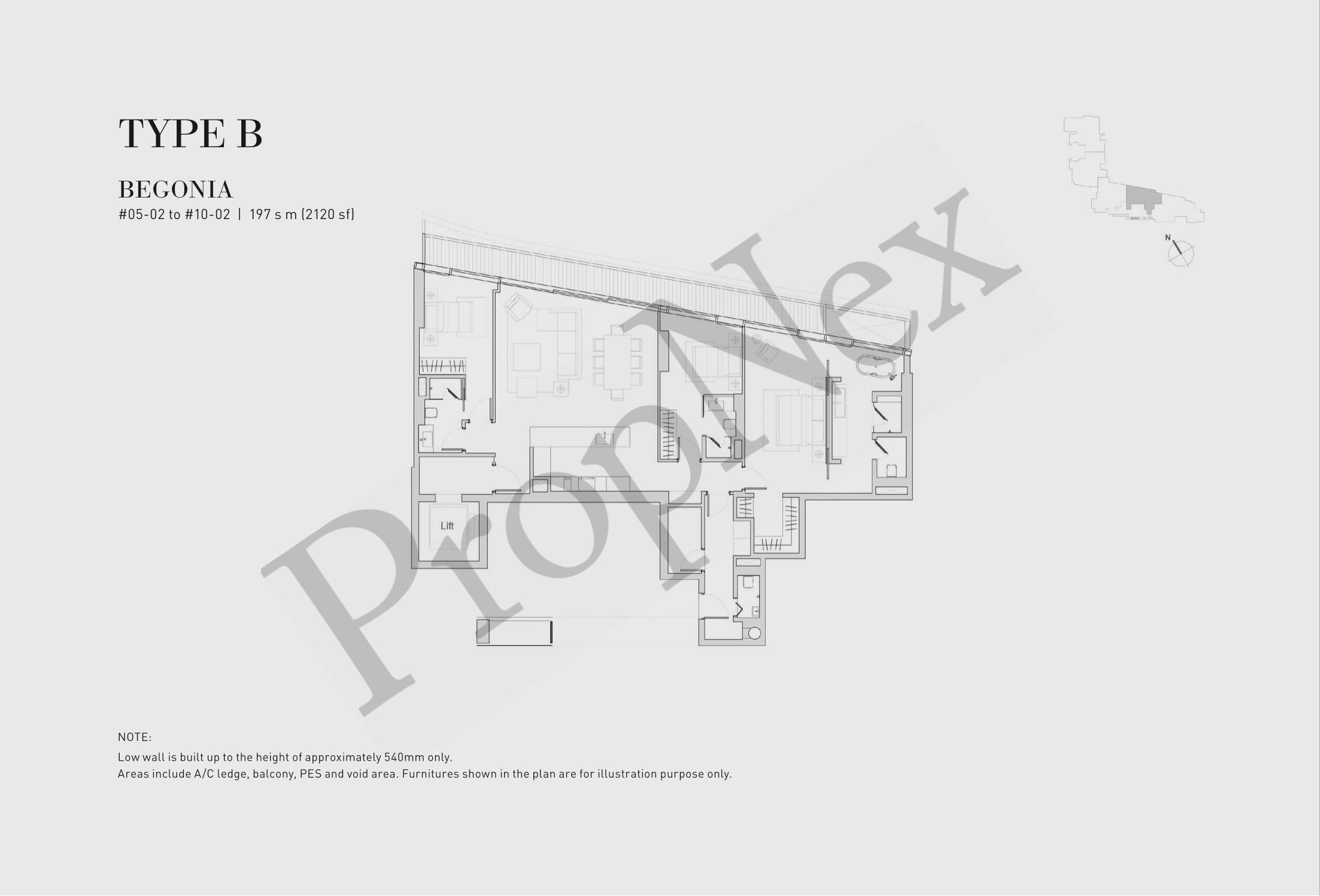 Eden Residences Capitol – 3-BEDROOM B