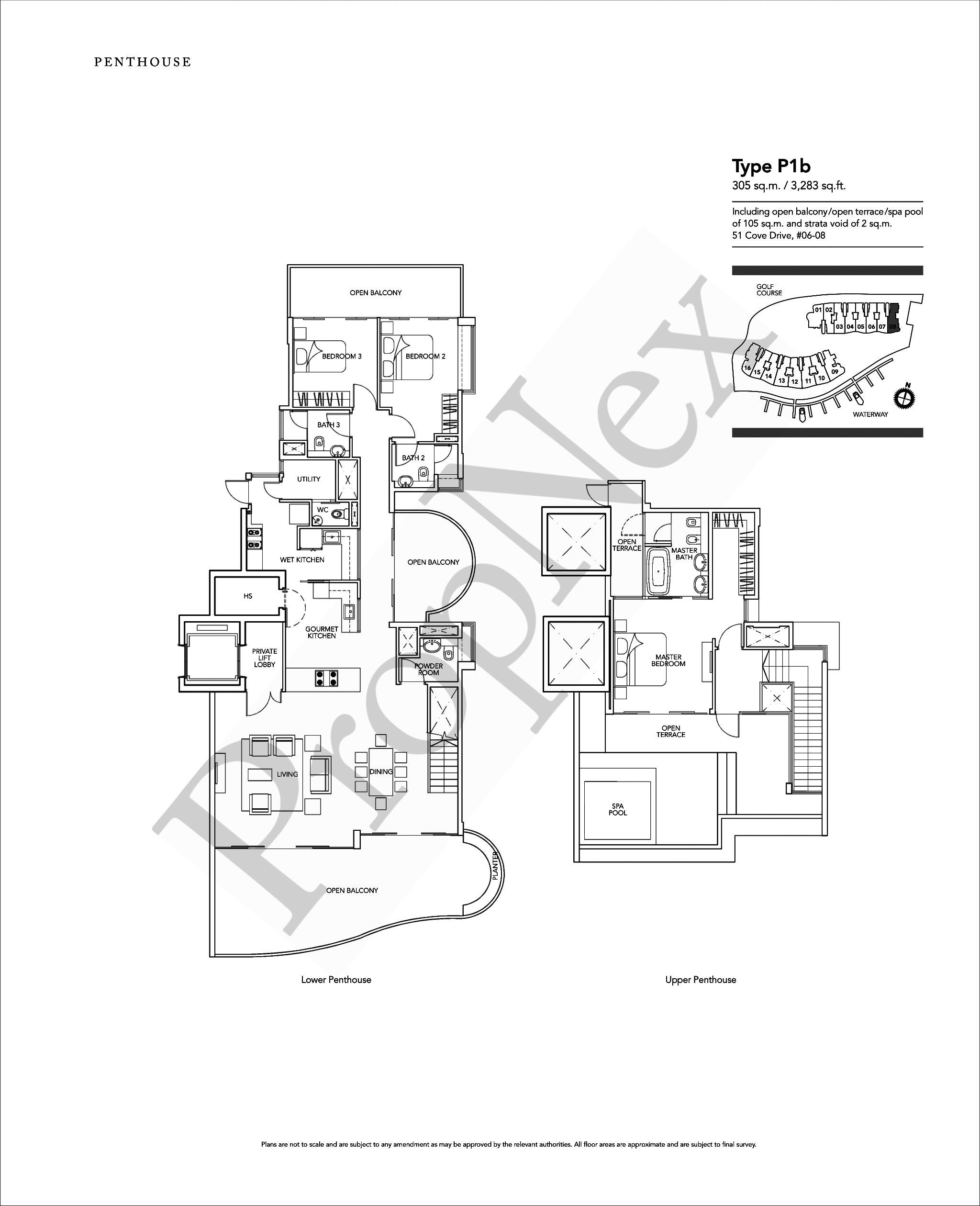 Turquoise – Penthouse P1b