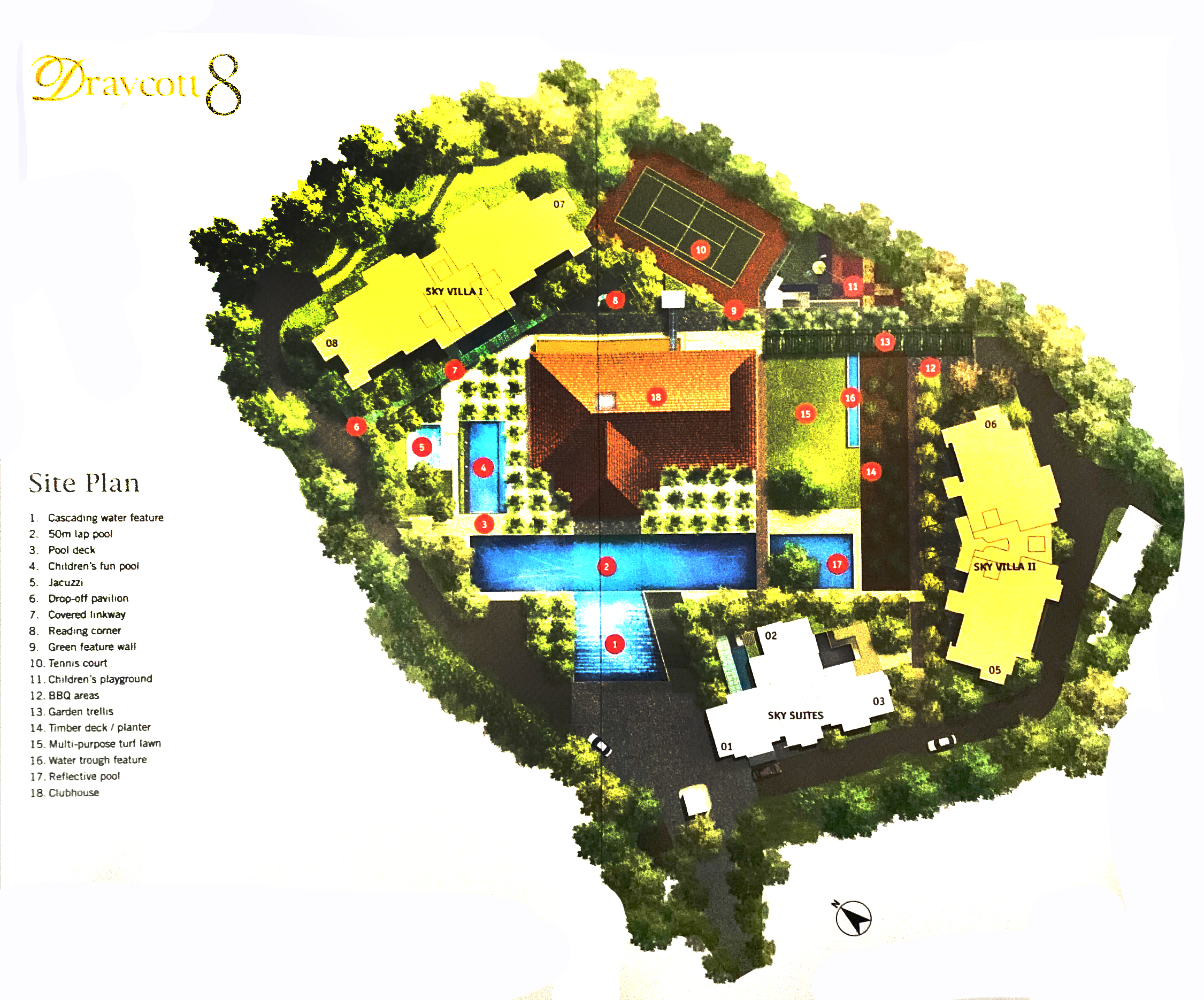 Draycott 8 site plan