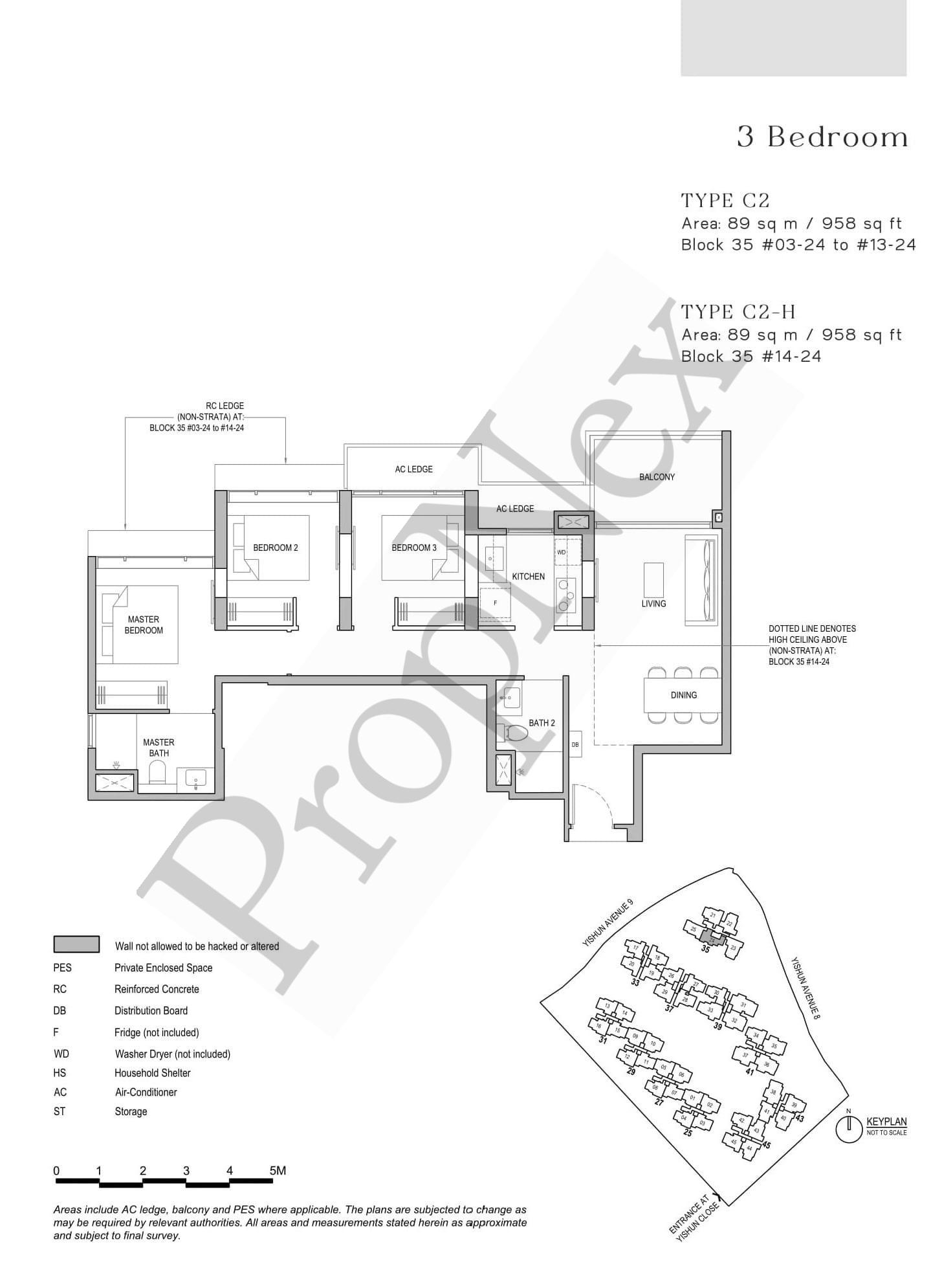 North Gaia – 3 BEDROOM C2-H