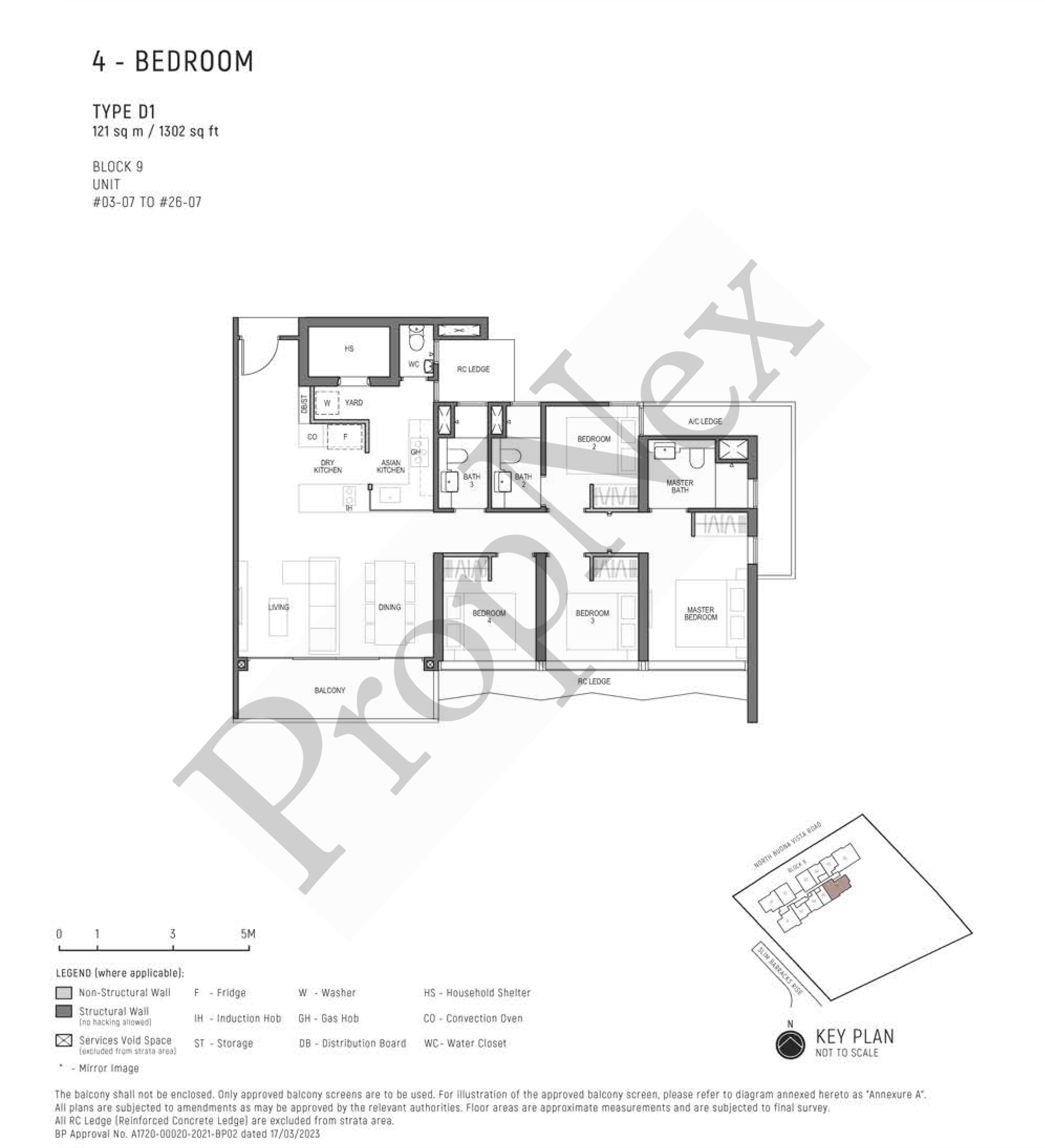 Blossoms By The Park – 4 Bedroom D1