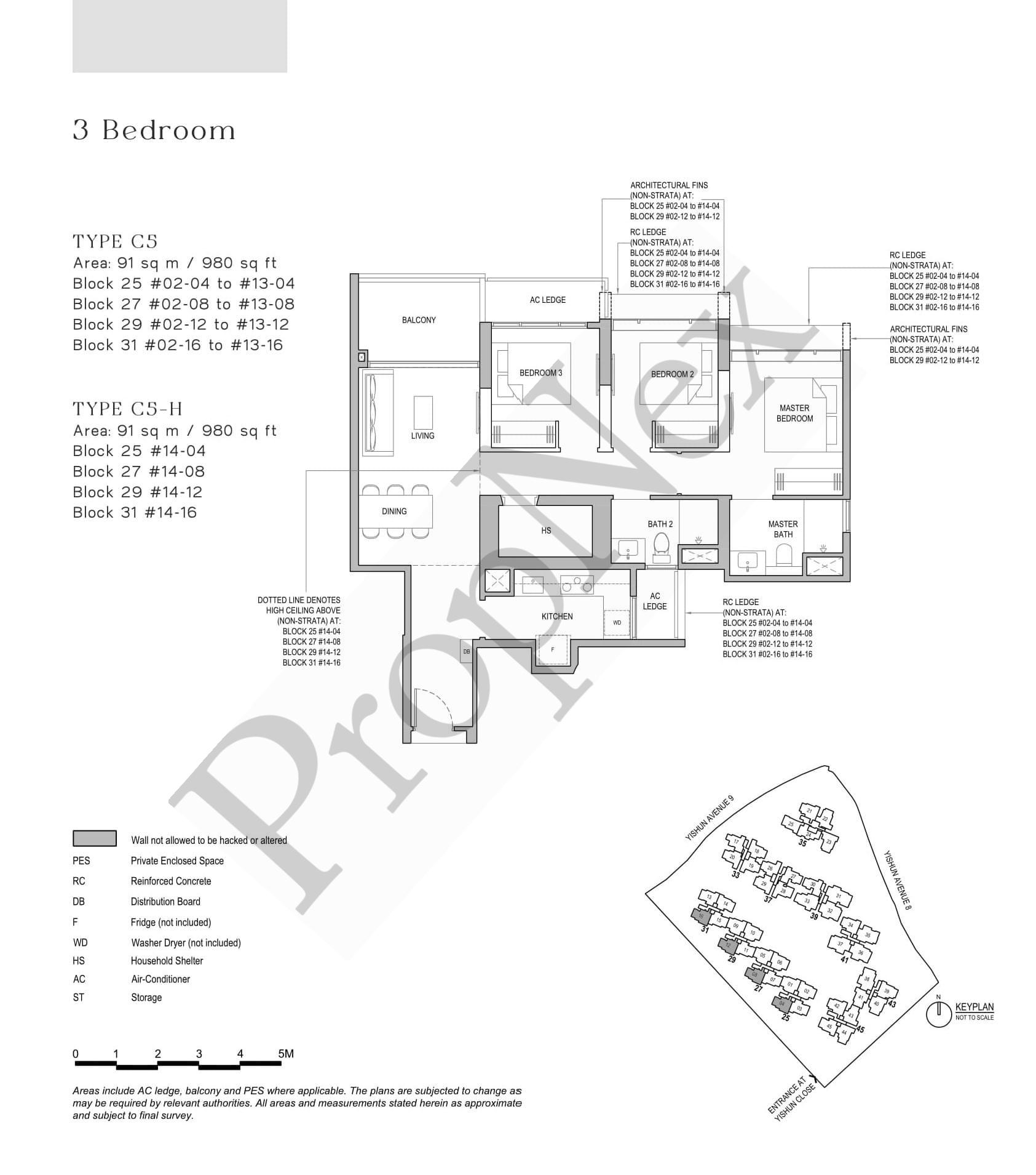 North Gaia – 3 BEDROOM C5
