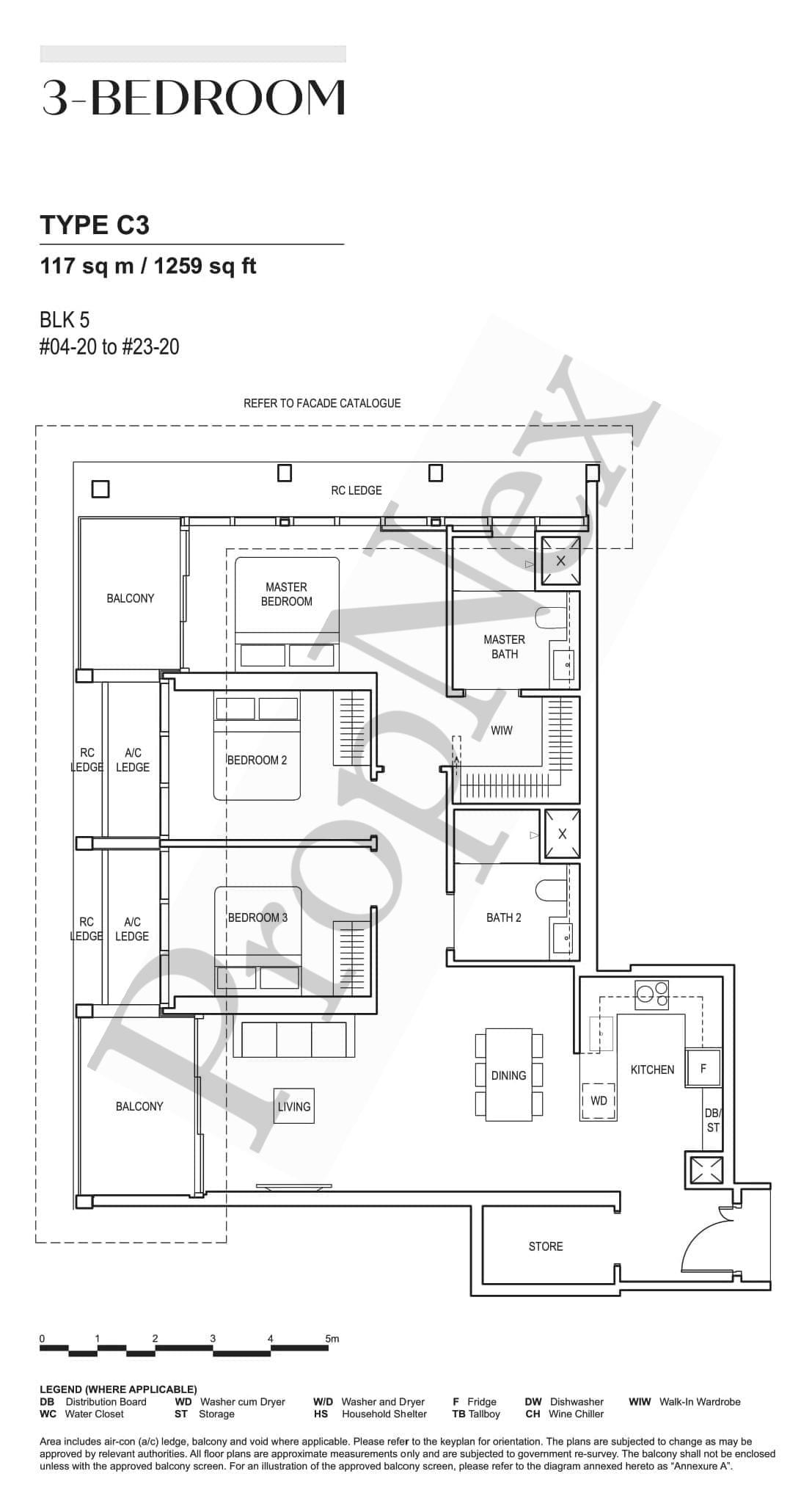 CanningHill Piers – 3-BEDROOM C3