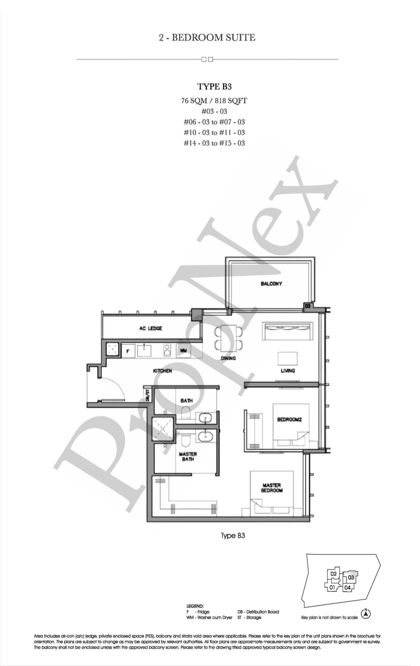 Grange 1866 – 2 Bedroom Premium B3