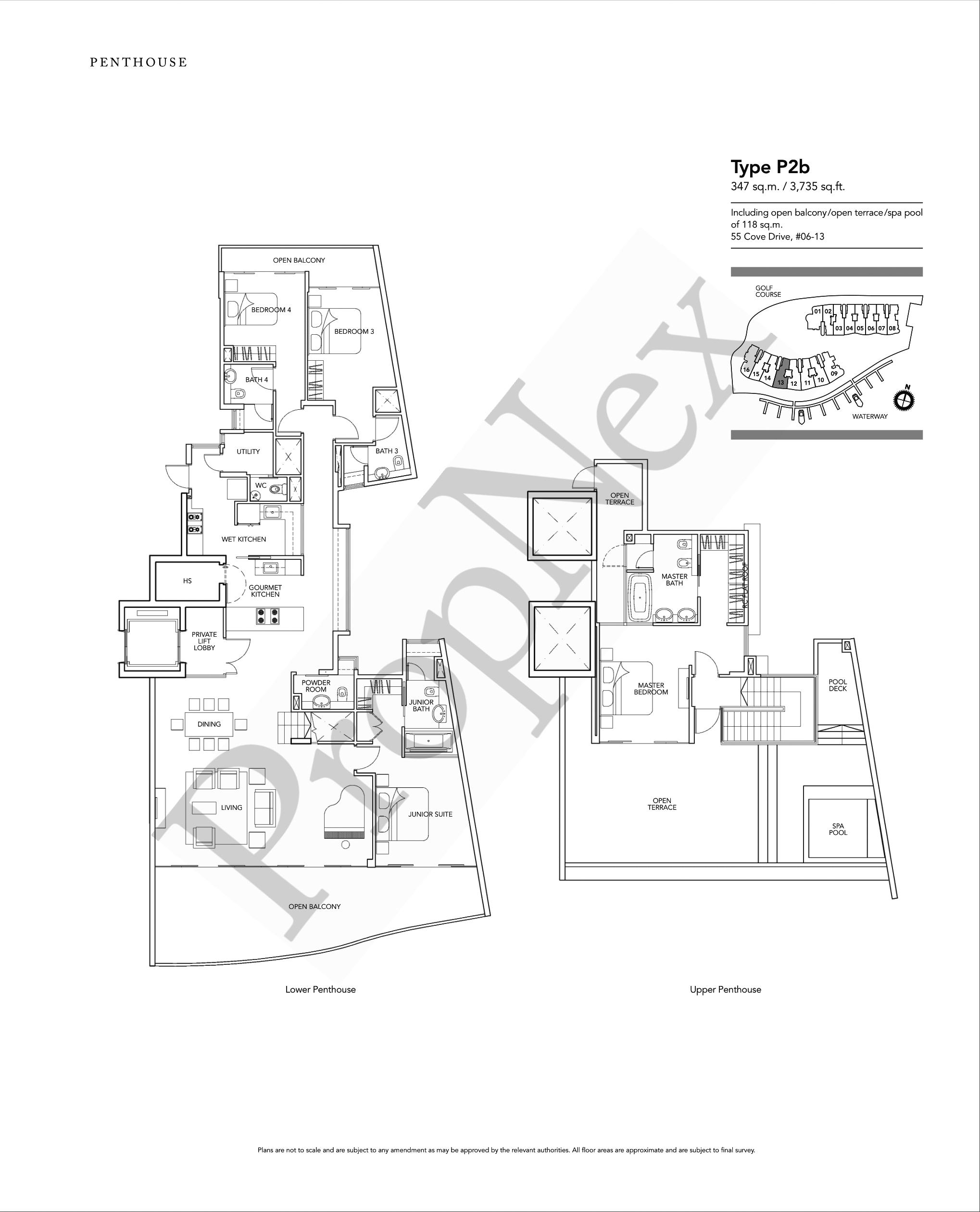 Turquoise – Penthouse P2b