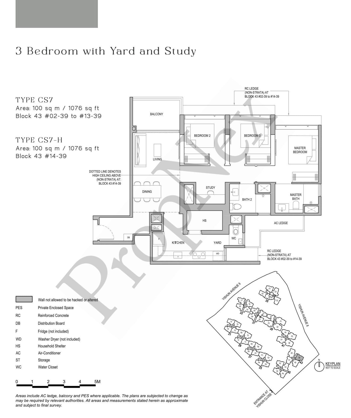 North Gaia – 3 BEDROOM+YARD+STUDY CS7-H