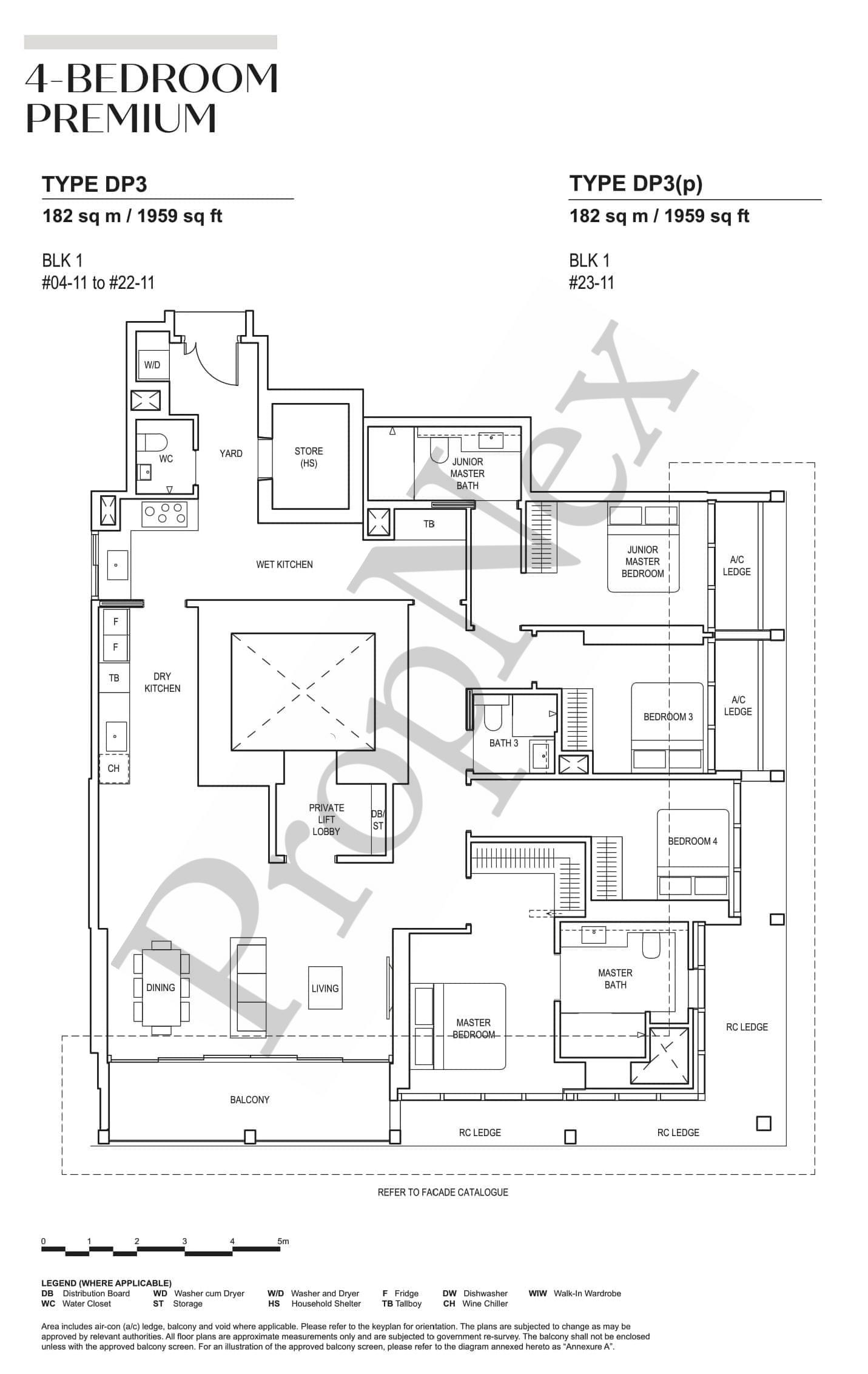 CanningHill Piers – 4-BEDROOM PREMIUM DP3(p)