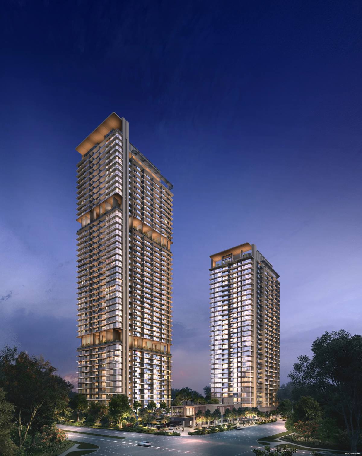 One Marina Gardens exterior
