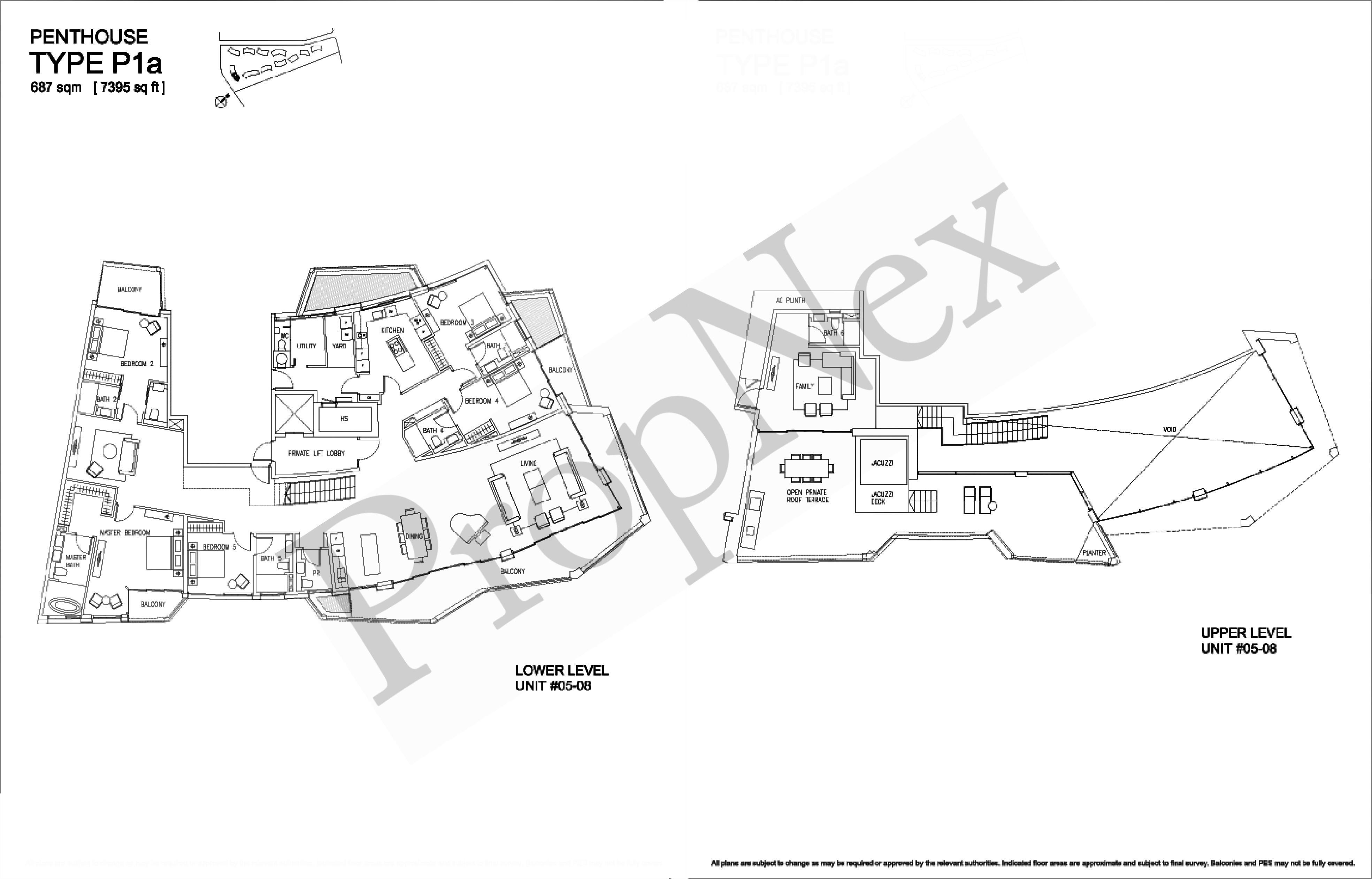 Corals at Keppel Bay – Penthouse P1a