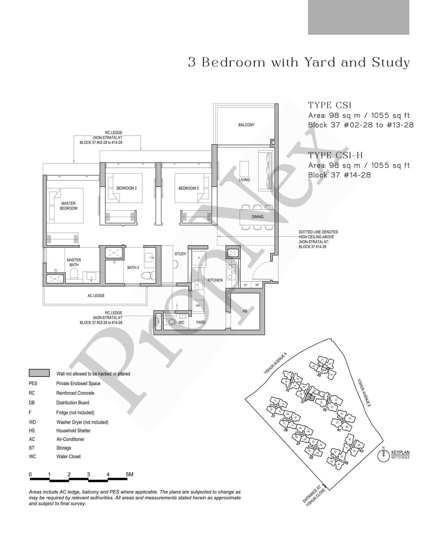 North Gaia – 3 BEDROOM+YARD+STUDY CS1