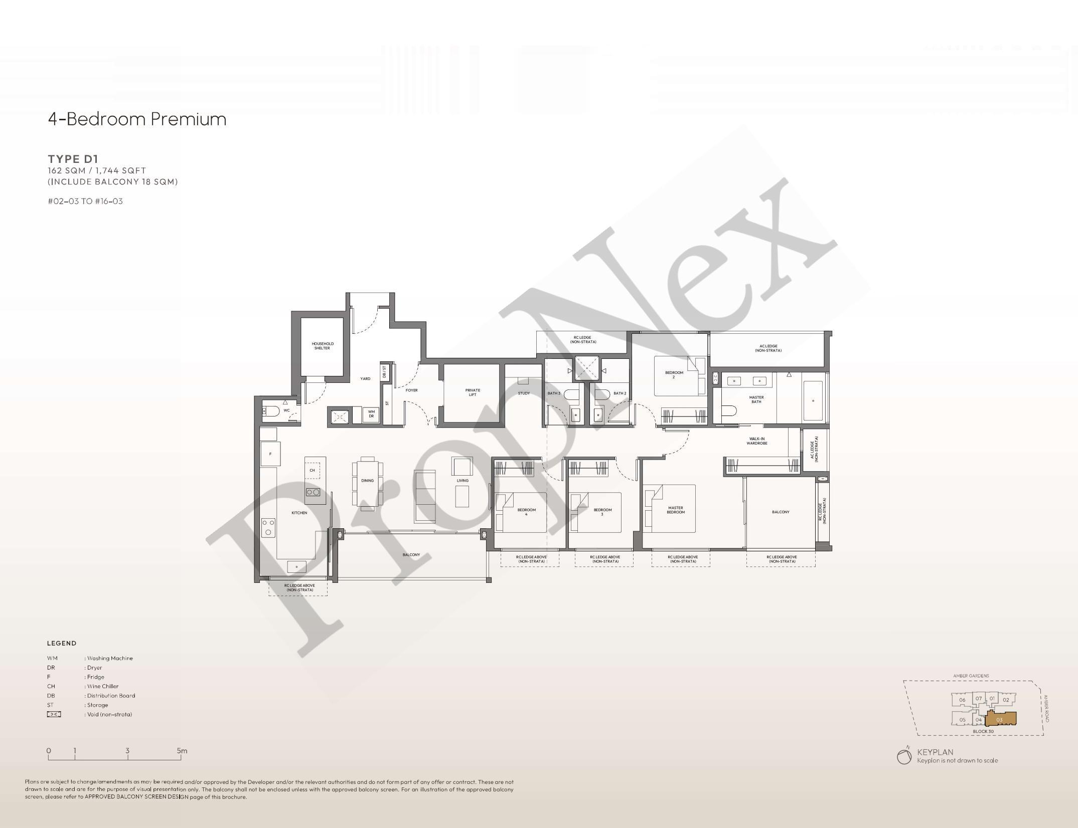 Amber House – 4-BEDROOM D1