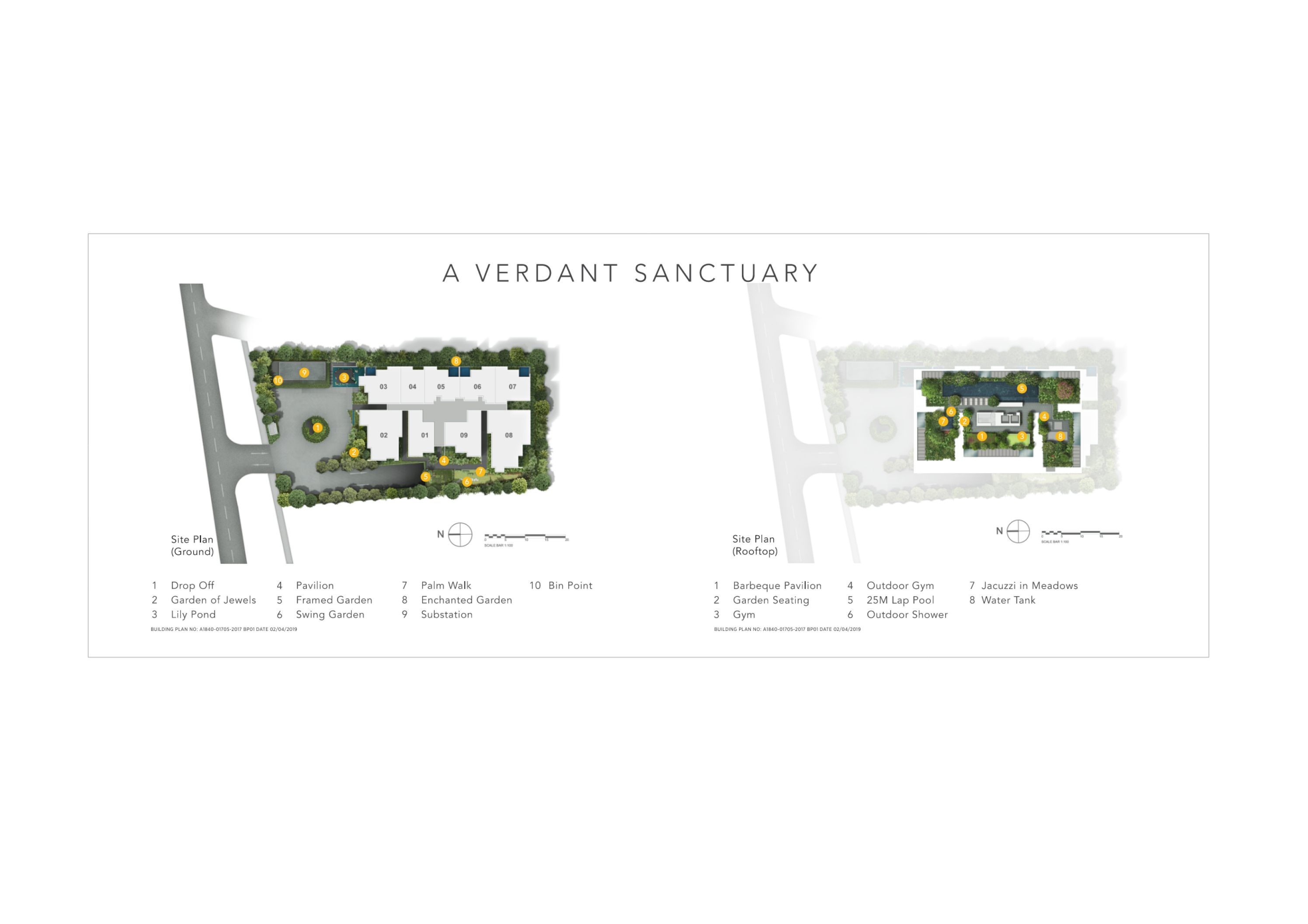 Jervois Privé – published site plan