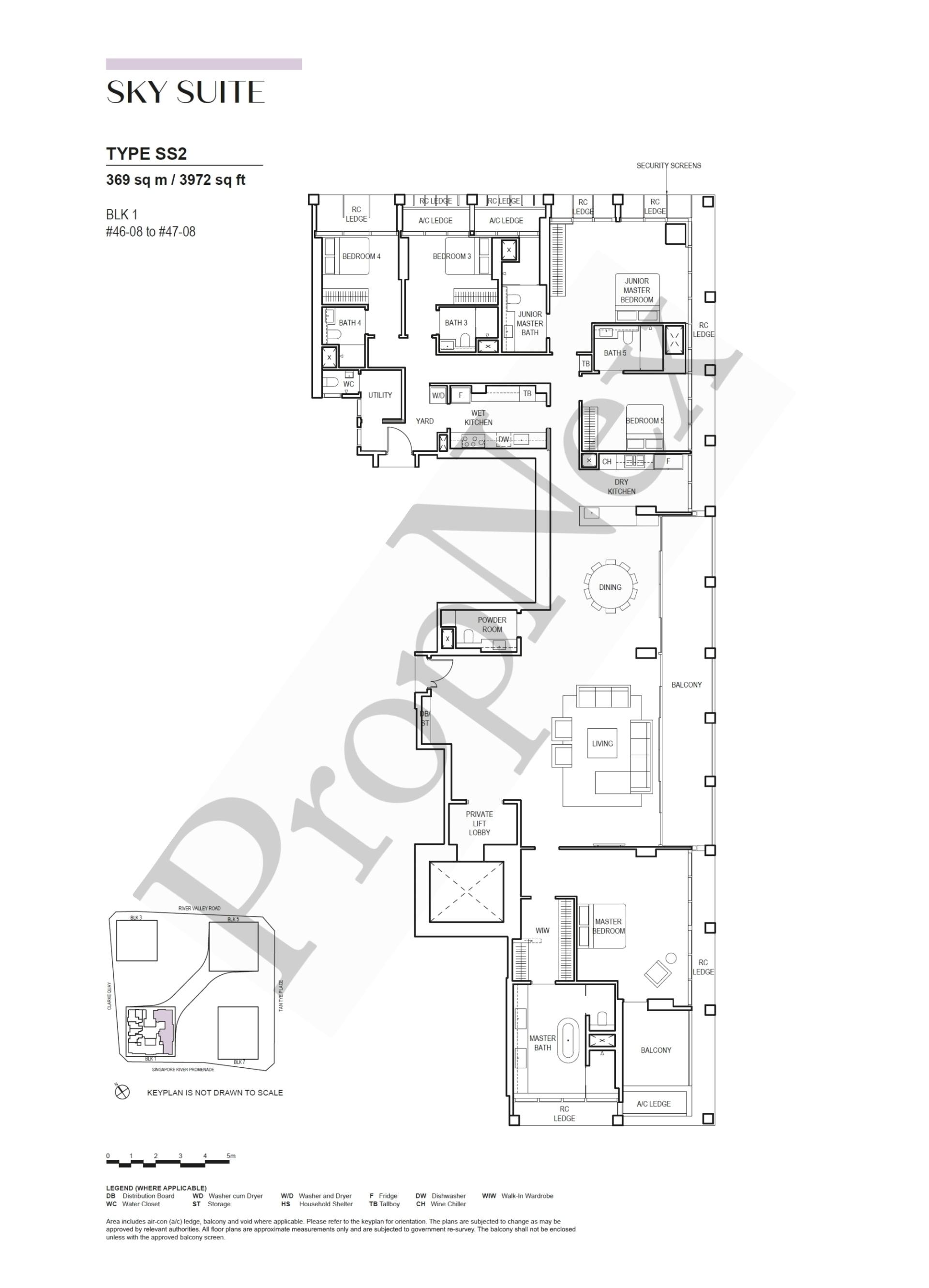 CanningHill Piers – SKY SUITE SS2