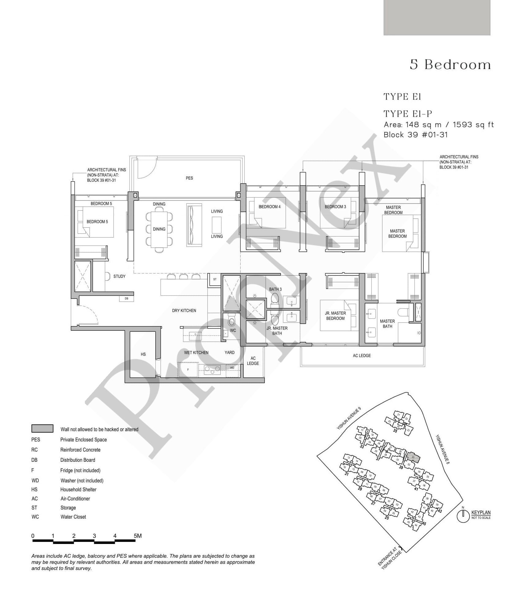 North Gaia – 5 BEDROOM E1-P
