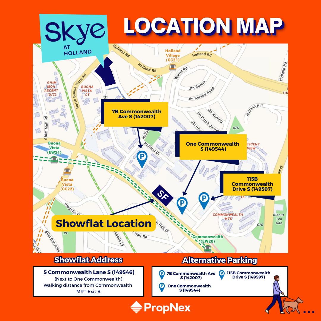 SKYE AT HOLLAND – published location map