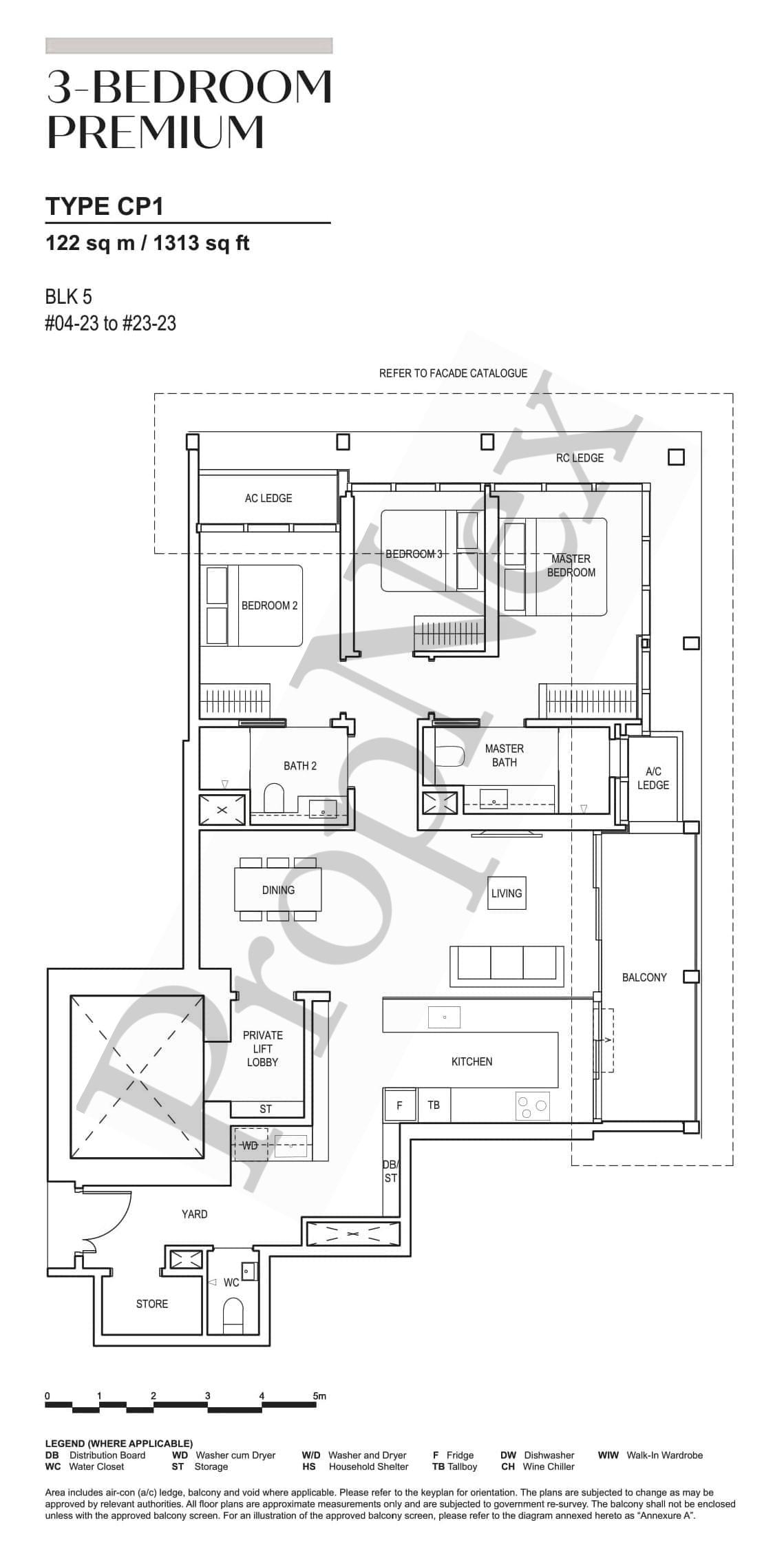 CanningHill Piers – 3-BEDROOM PREMIUM CP1
