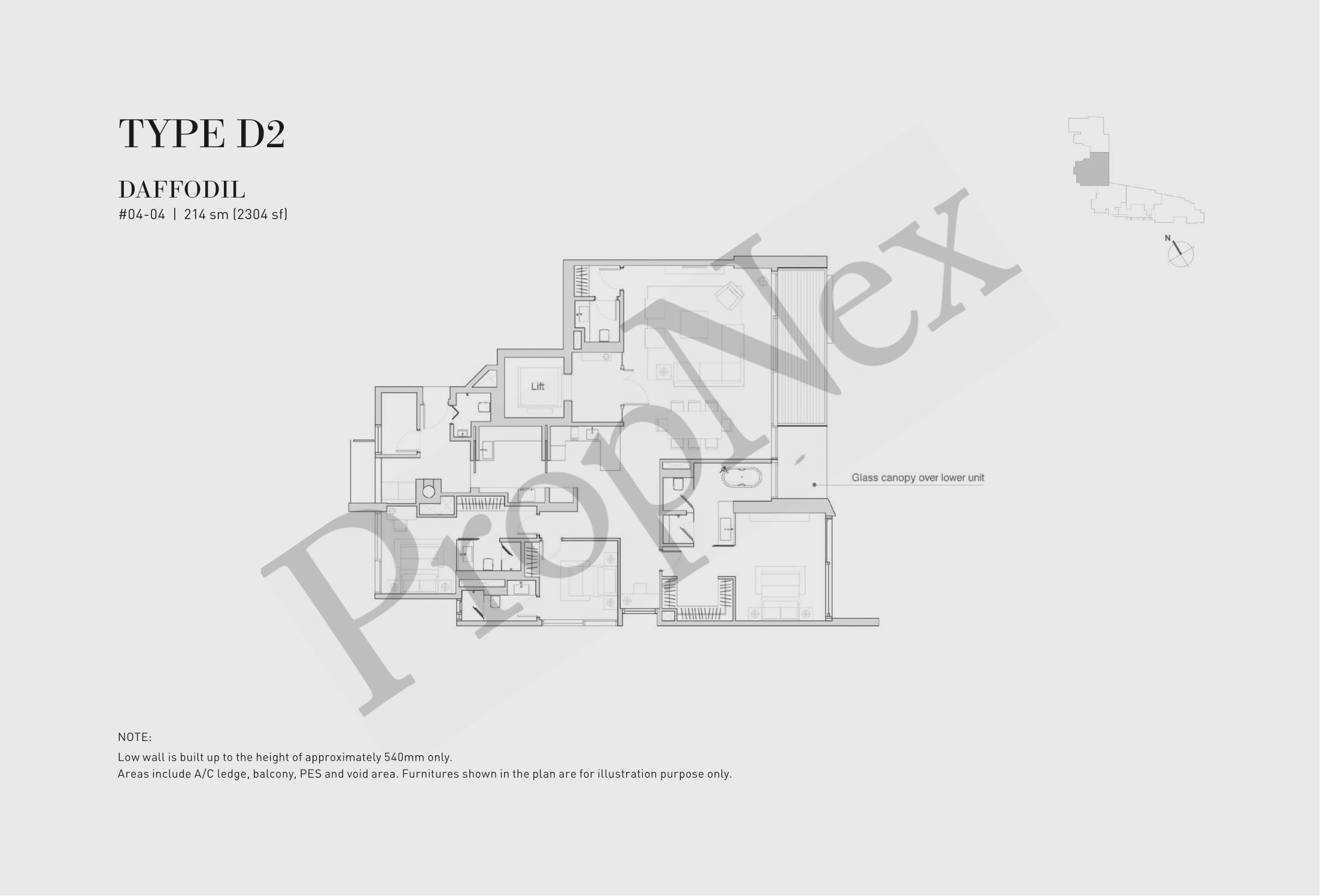 Eden Residences Capitol – 3-BEDROOM + With Study D2