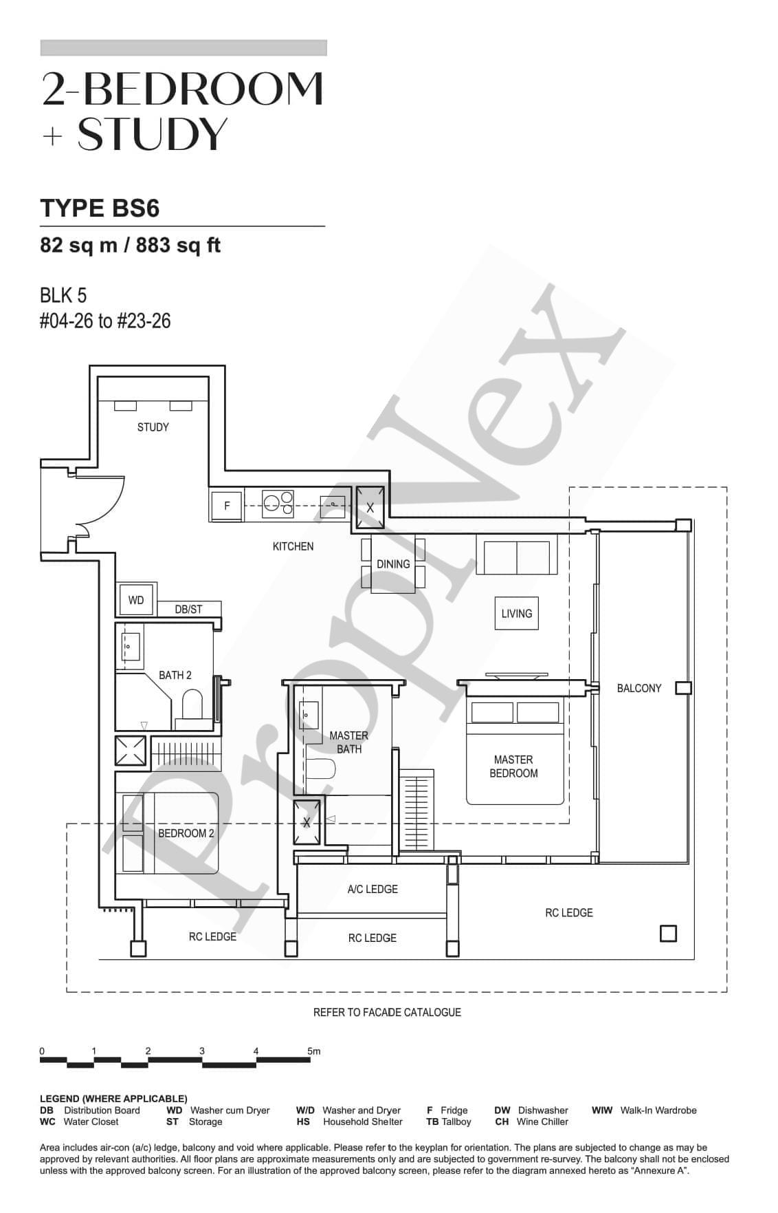 CanningHill Piers – 2-BEDROOM + STUDY BS6