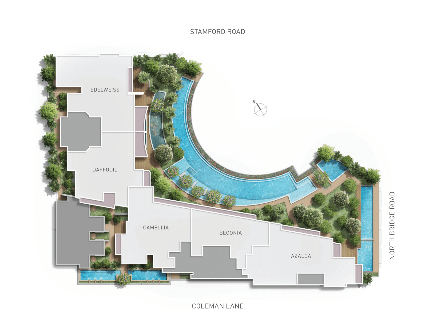 Eden Residences Capitol site plan