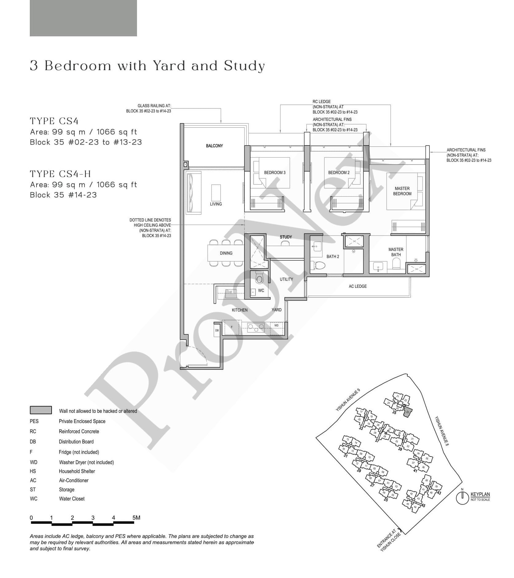 North Gaia – 3-BEDROOM + With Study CS5-H