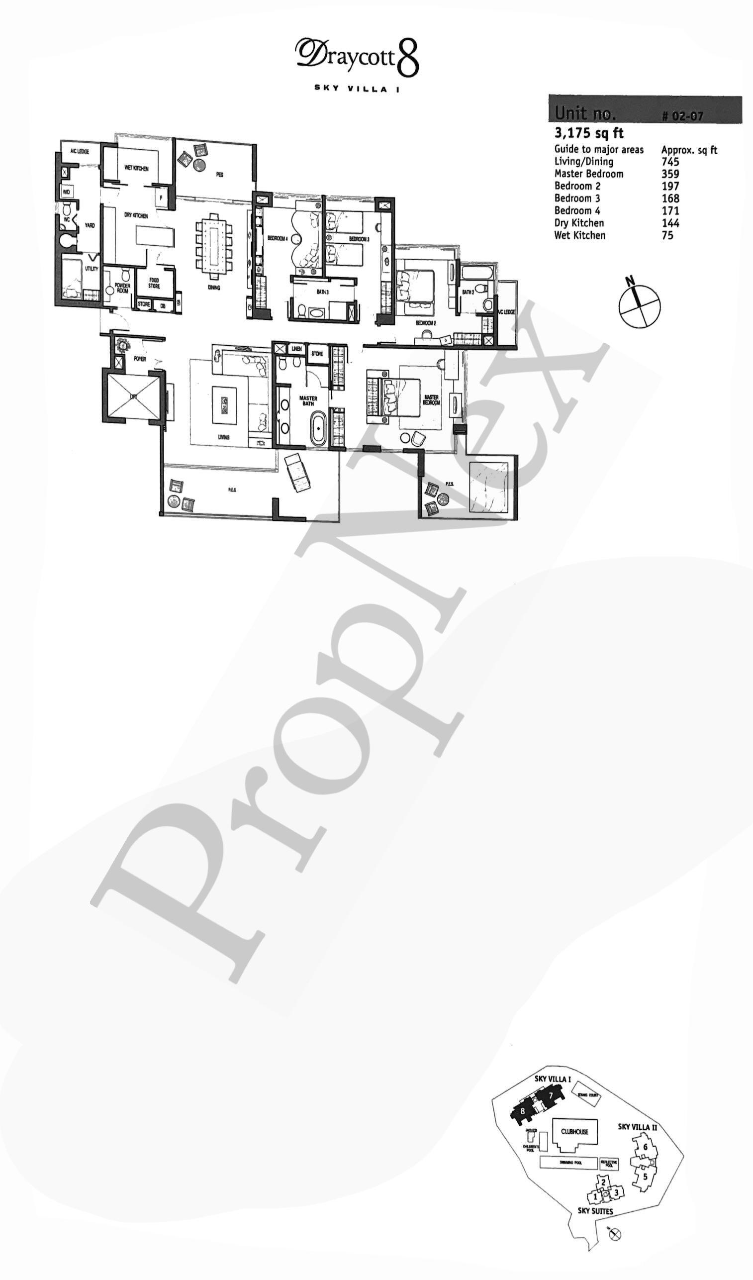 Draycott 8 – 4-BEDROOM #02-07