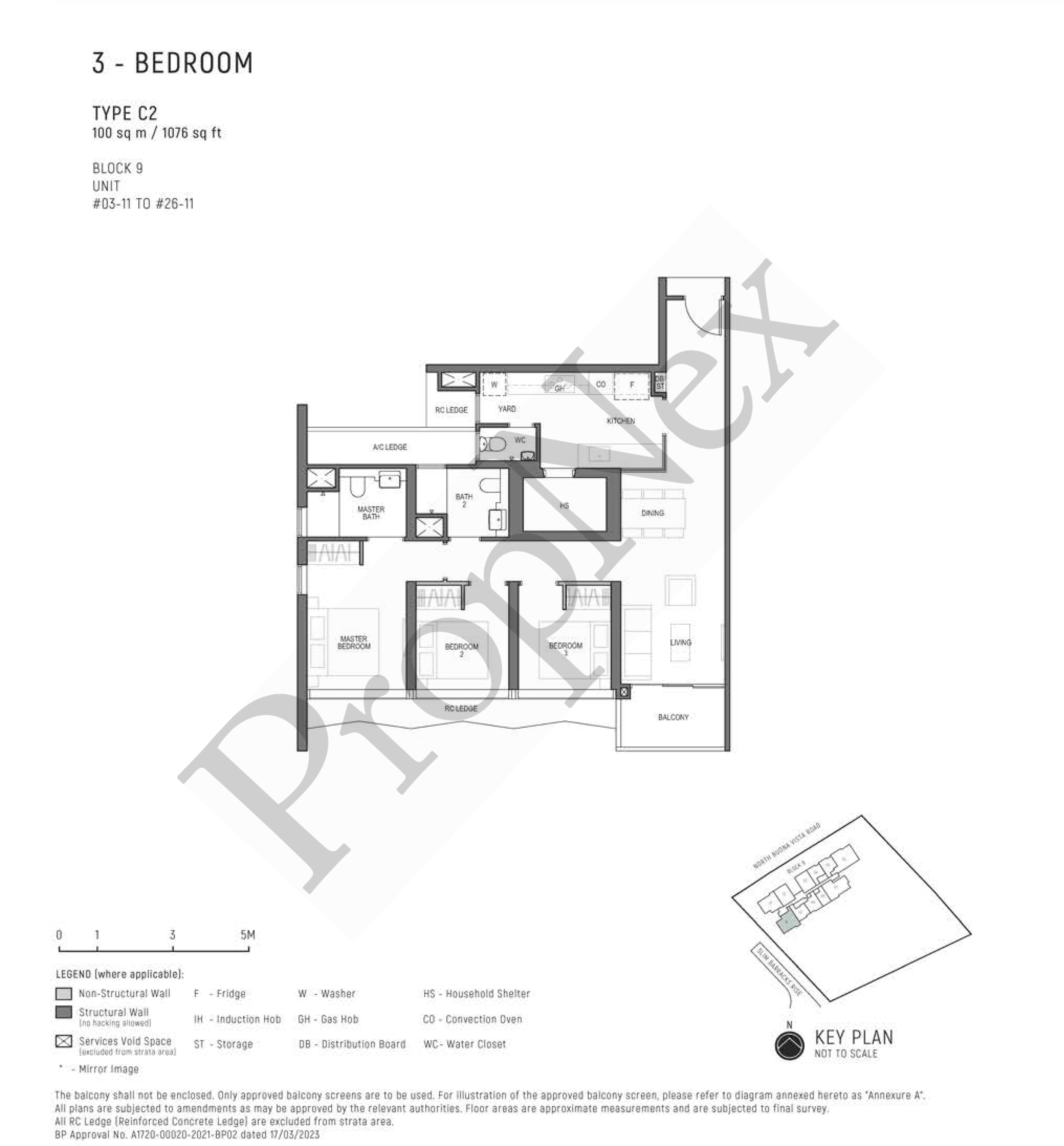 Blossoms By The Park – 3 Bedroom C2