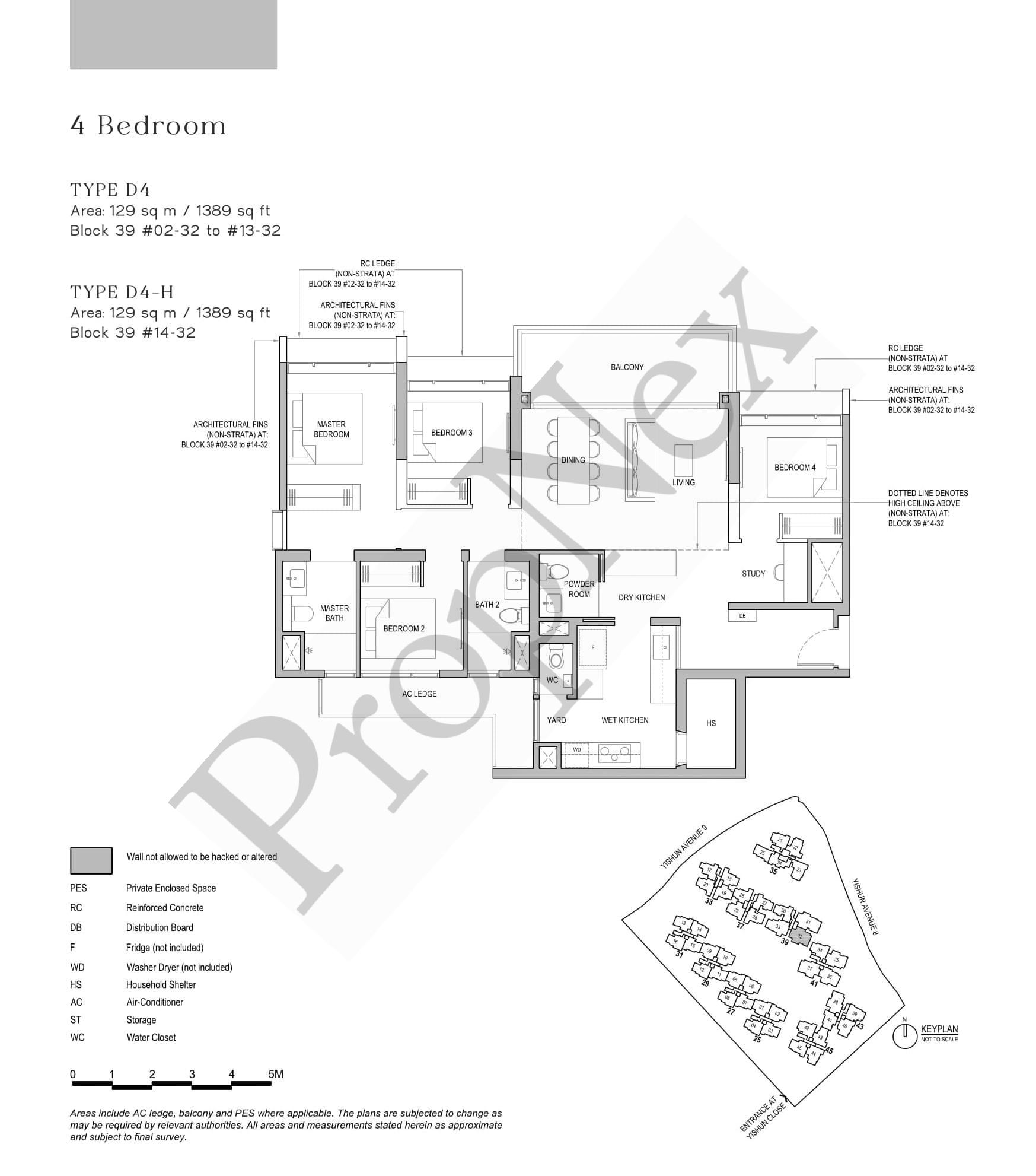 North Gaia – 4 BEDROOM D4-H