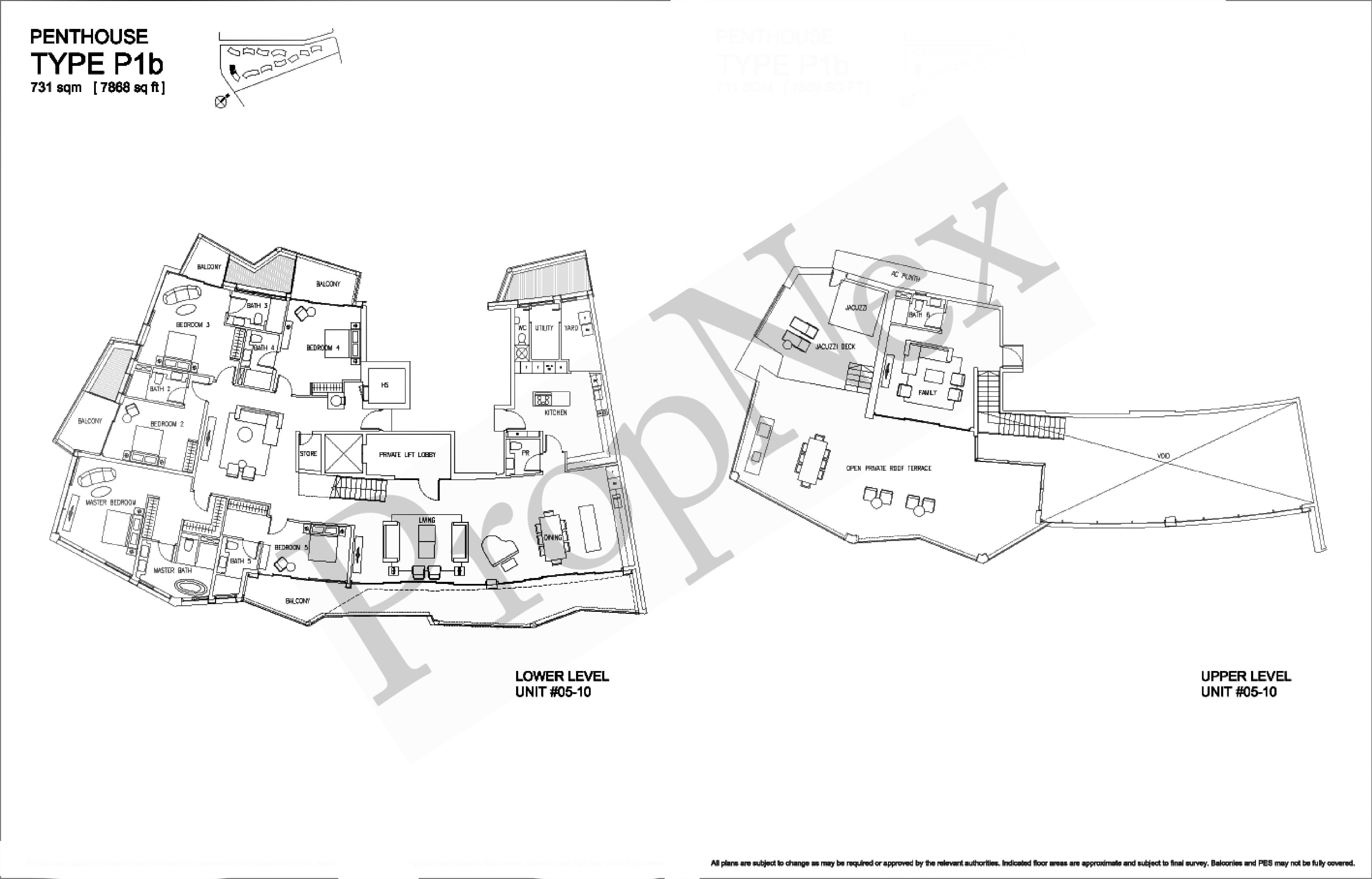Corals at Keppel Bay – Penthouse P1b