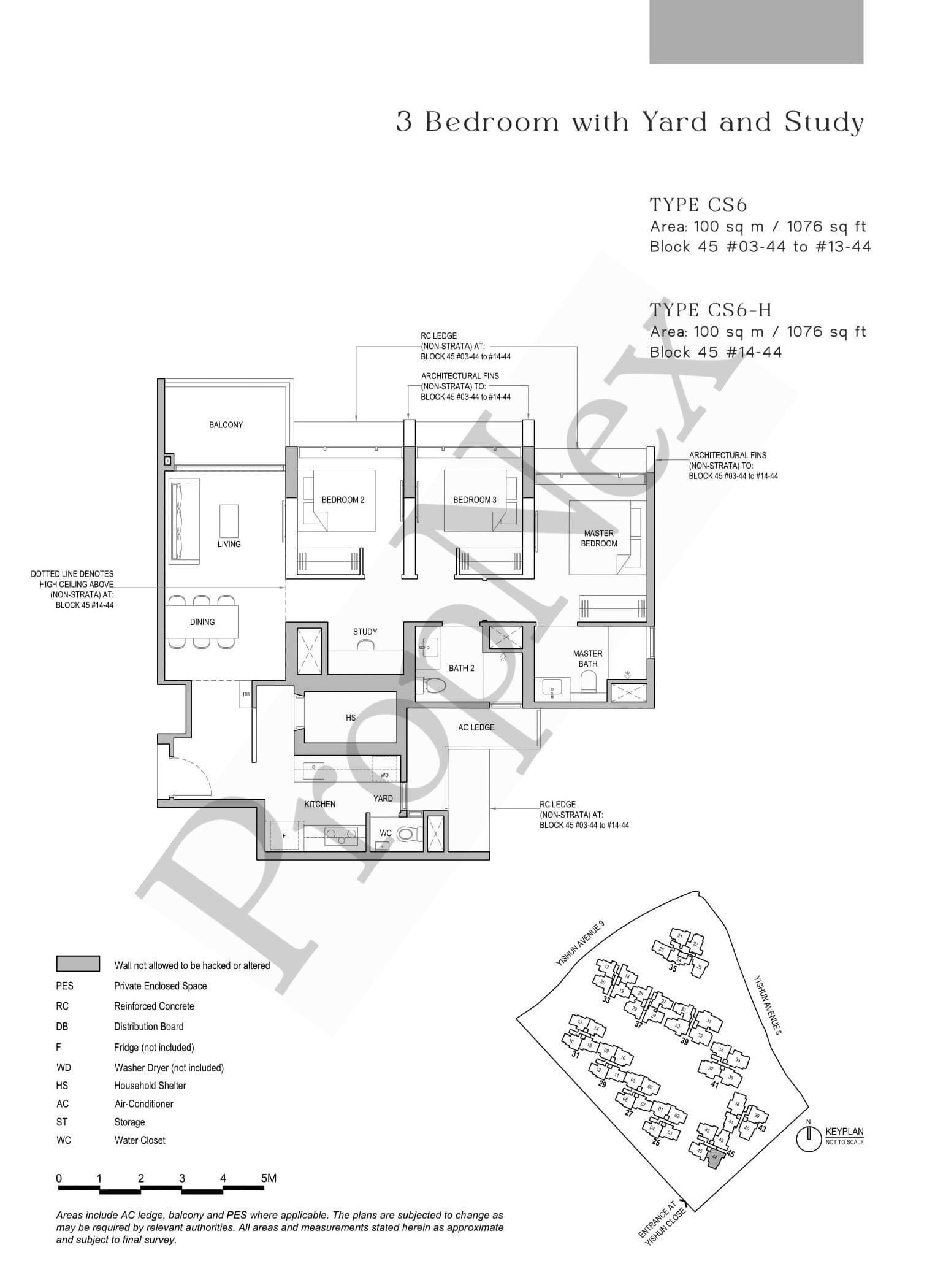 North Gaia – 3 BEDROOM+YARD+STUDY CS6-H