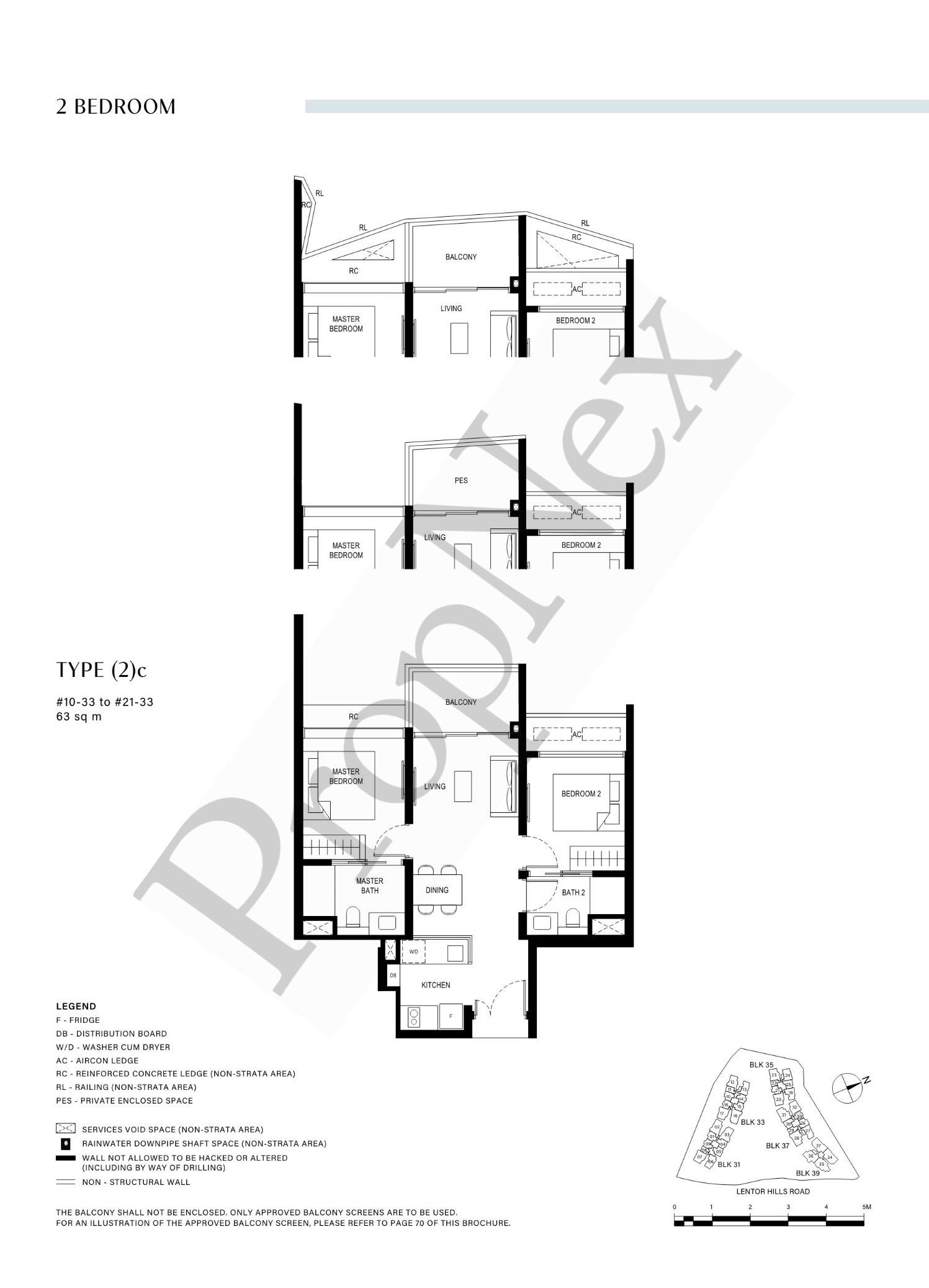 2 Bedroom (2)c floor plan