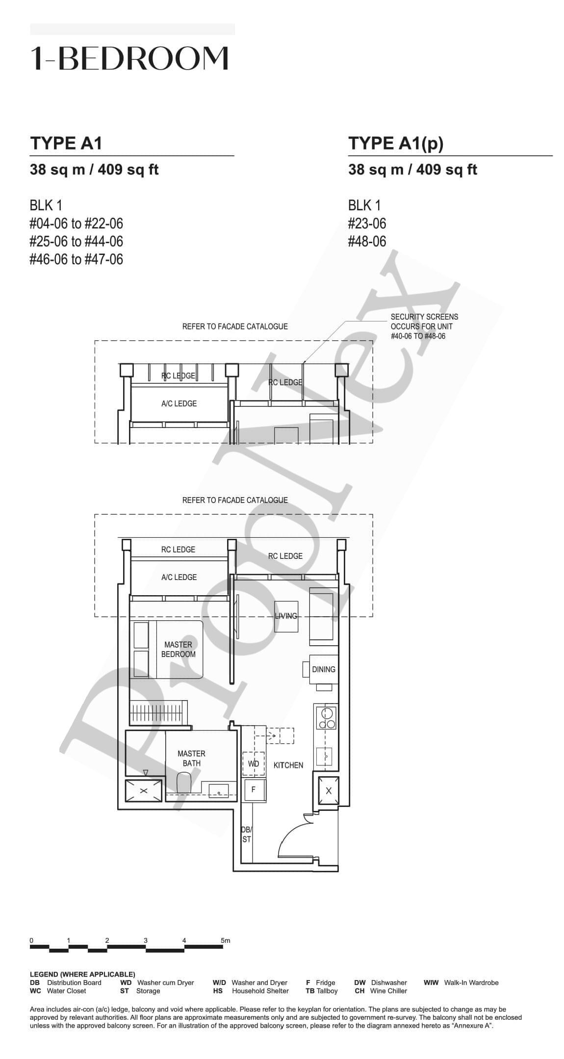 CanningHill Piers – 1-BEDROOM A1