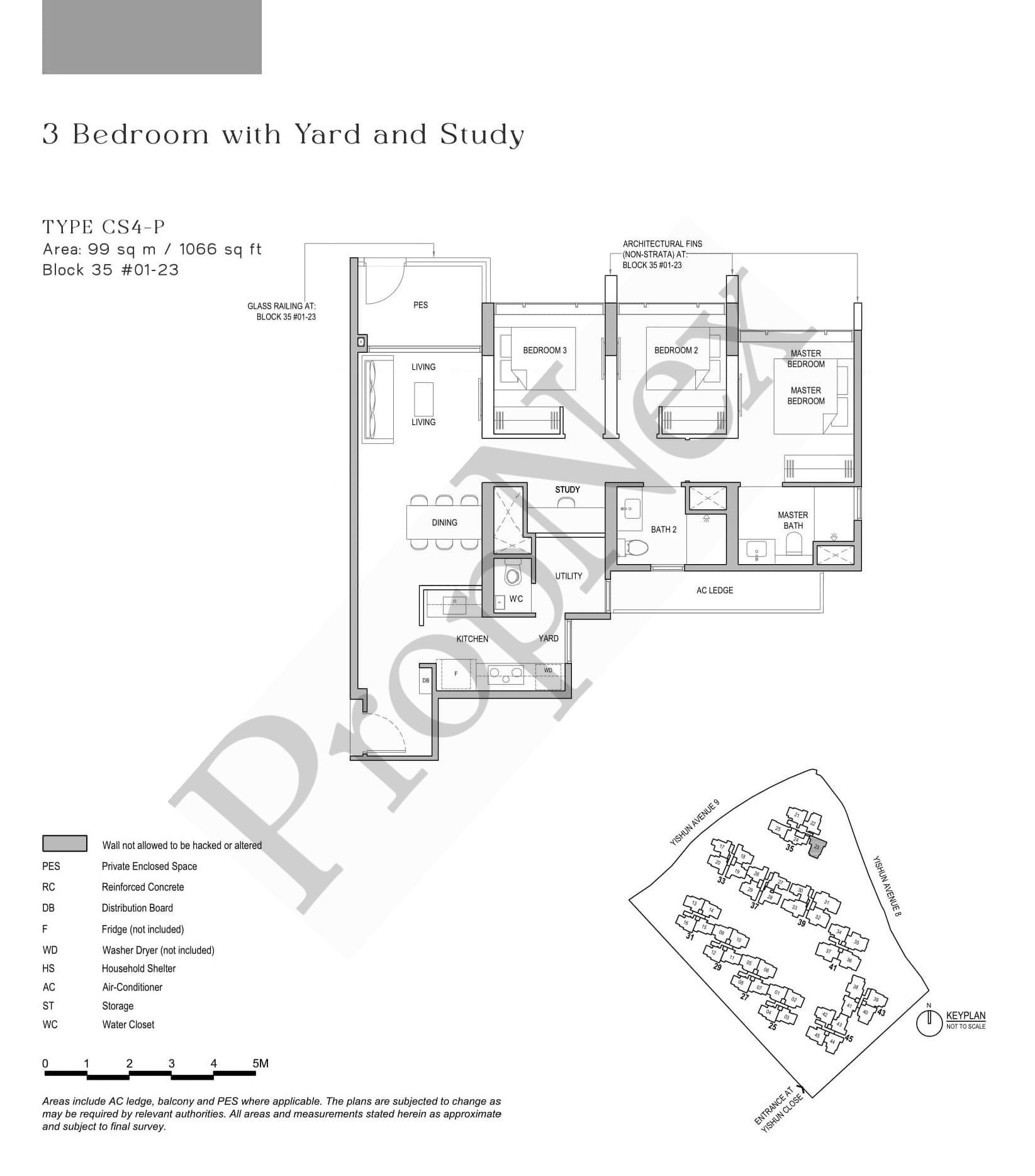 North Gaia – 3 BEDROOM+YARD+STUDY CS4-P