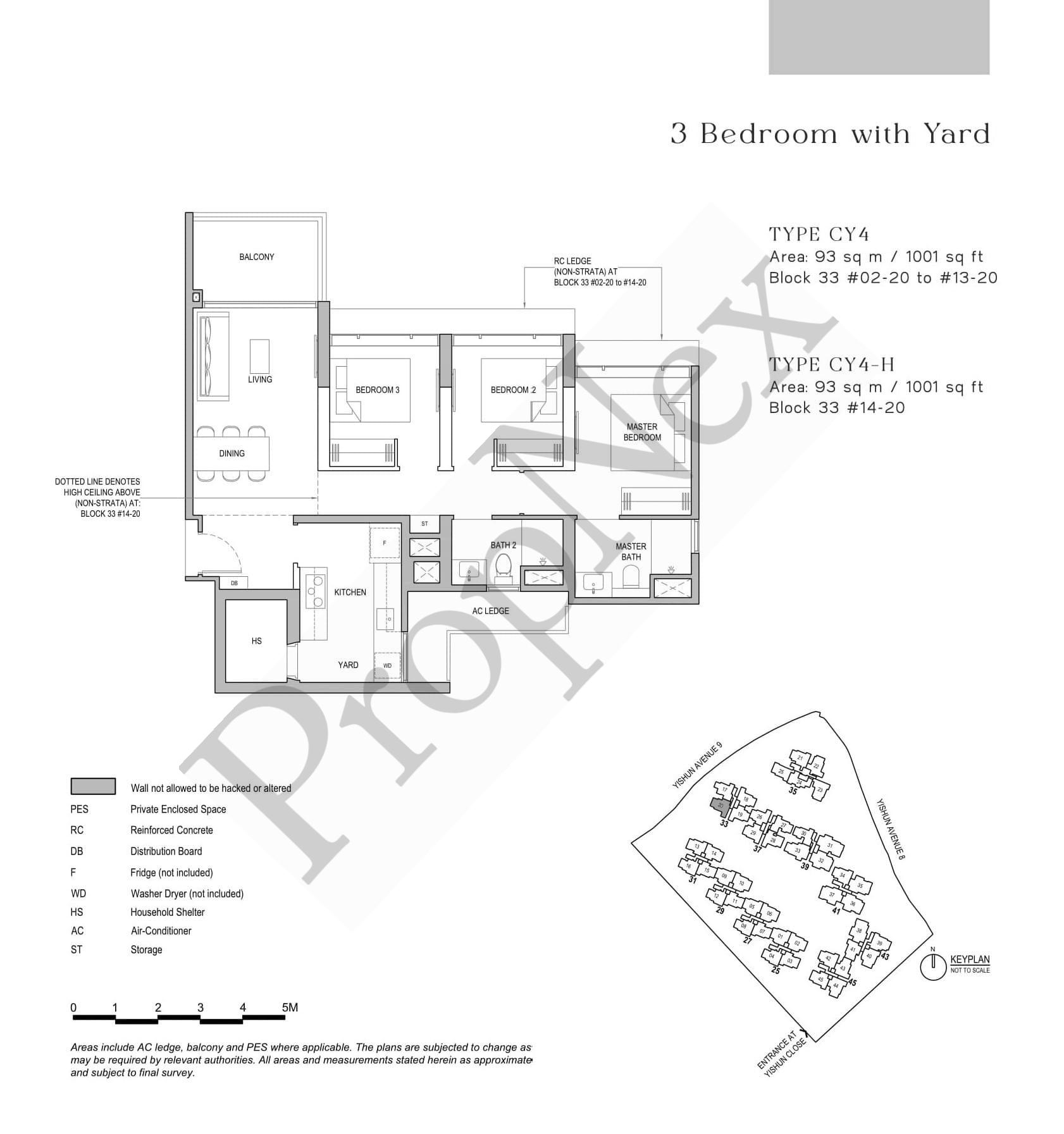 North Gaia – 3 BEDROOM + YARD CY4-H