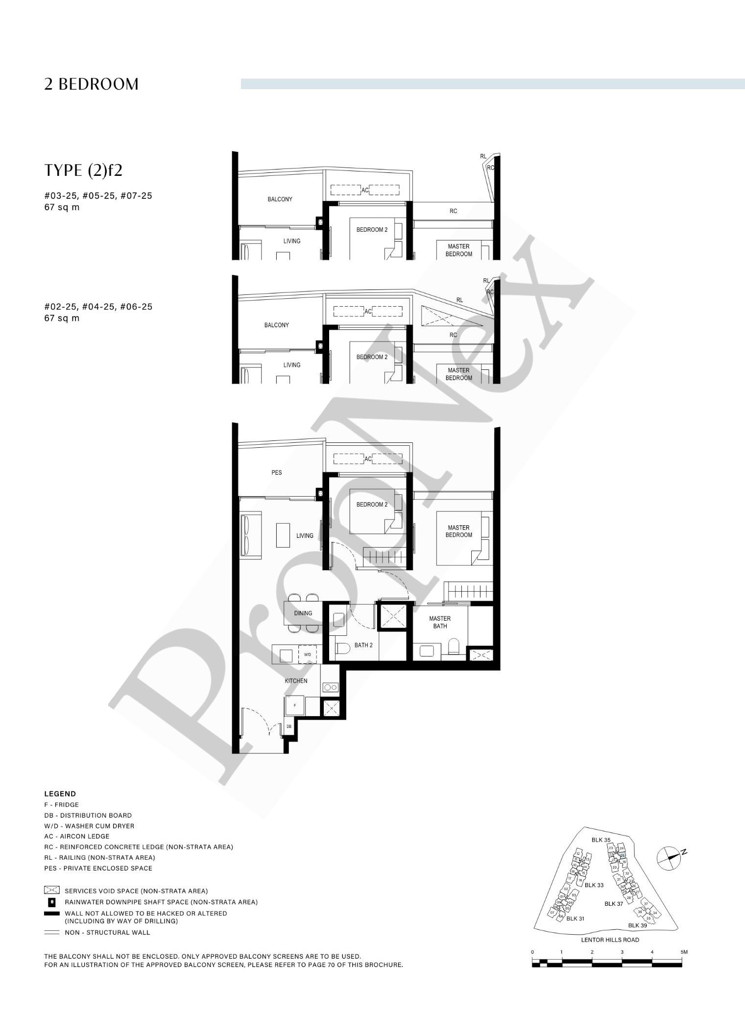 2 Bedroom (2)f2 floor plan
