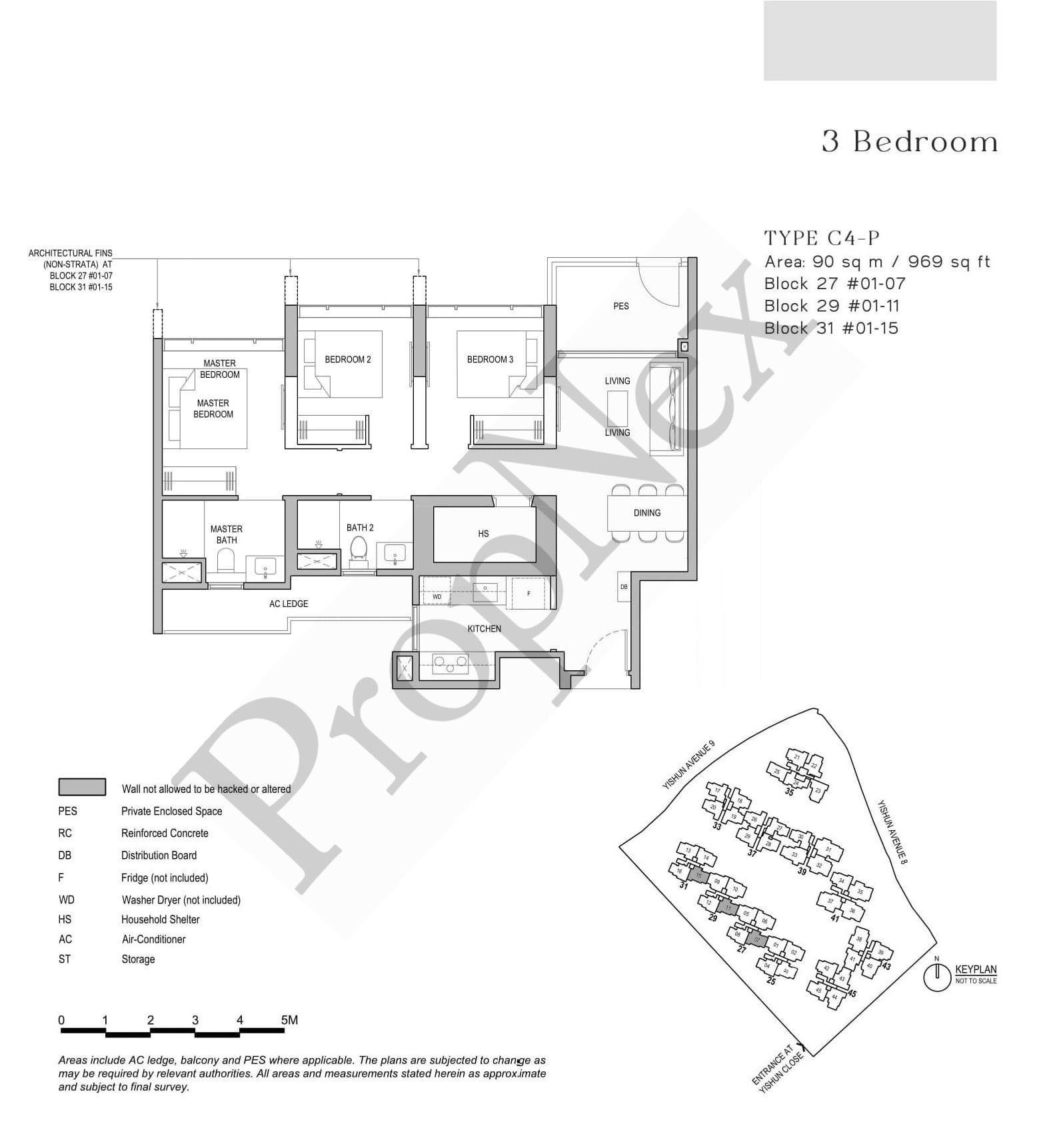 North Gaia – 3 BEDROOM C4-P