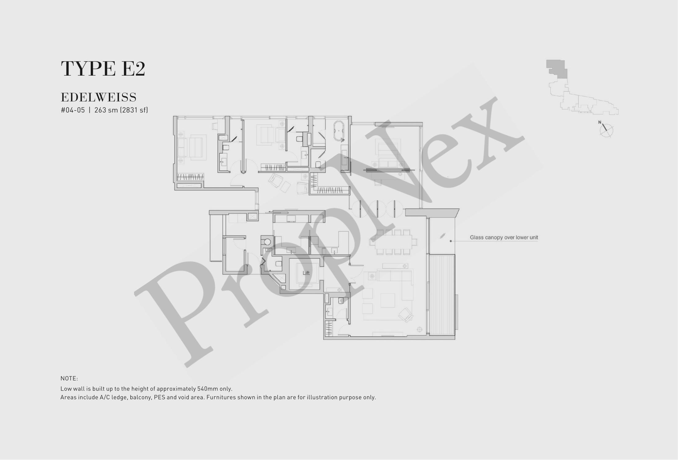 Eden Residences Capitol – 3-BEDROOM E2