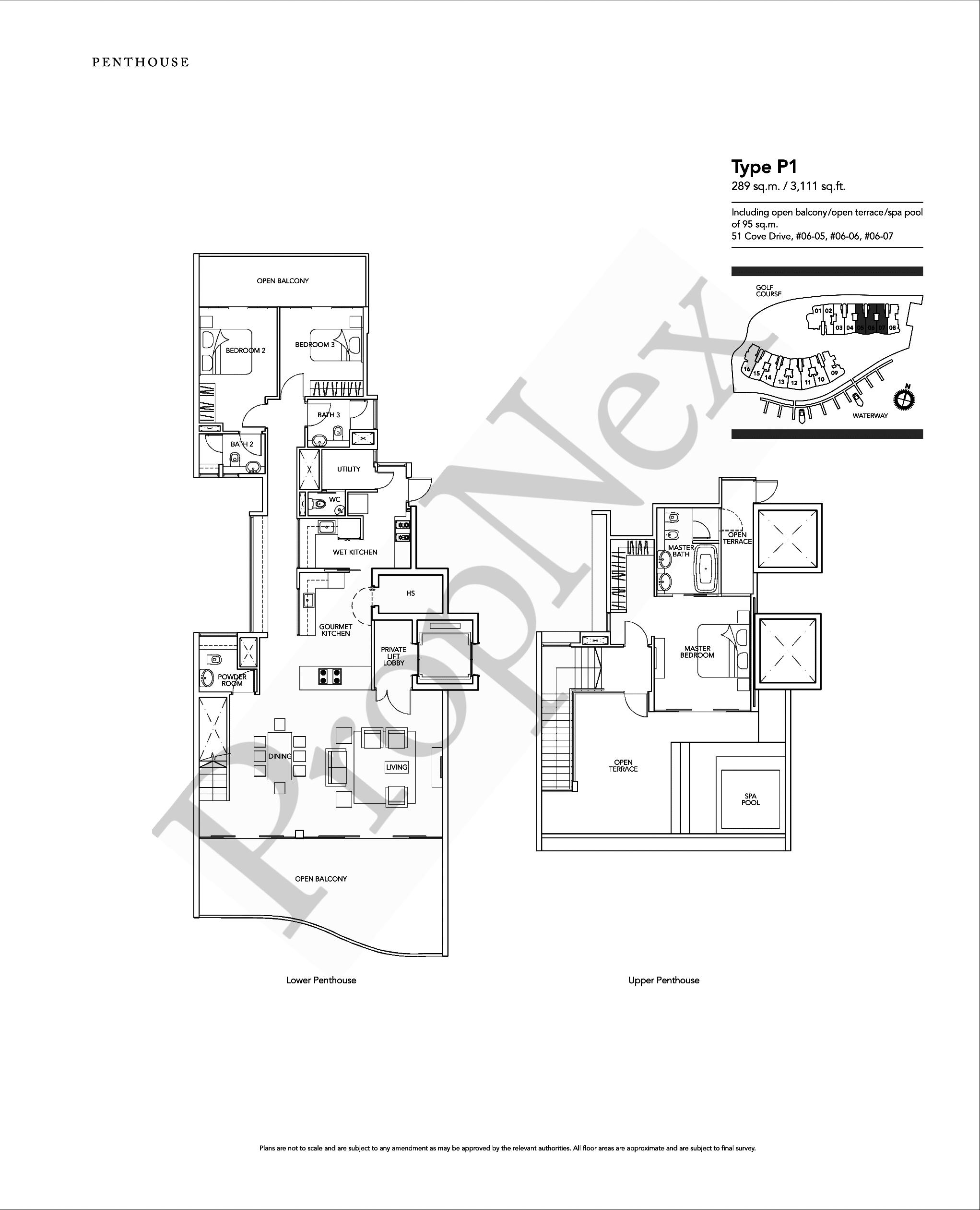 Turquoise – Penthouse P1
