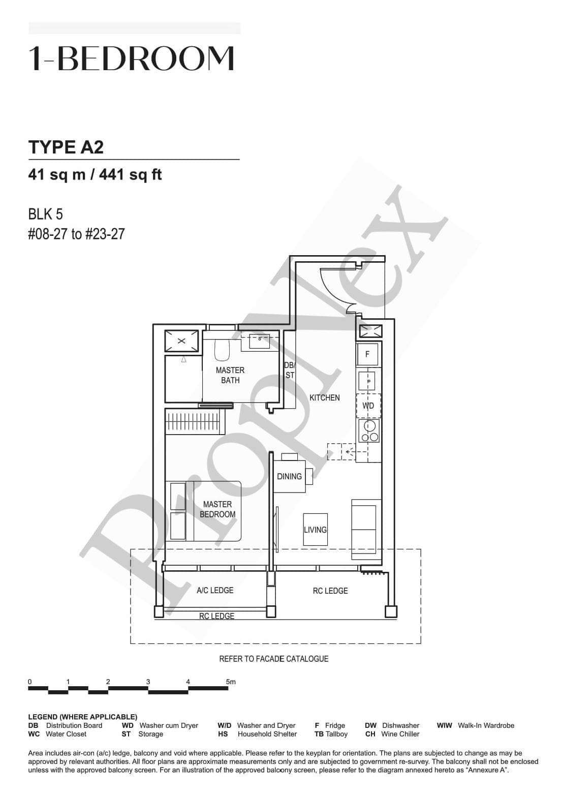 CanningHill Piers – 1-BEDROOM A2