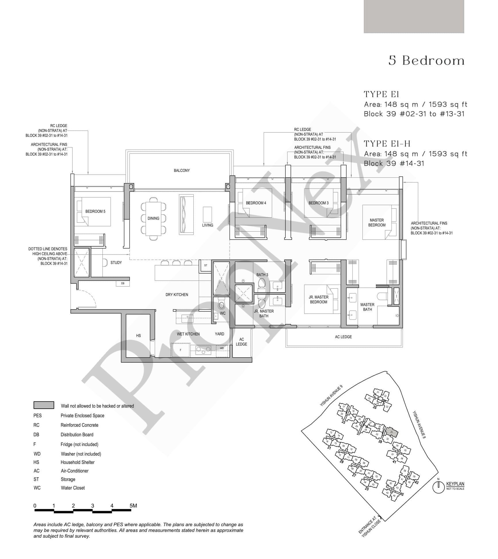 North Gaia – 5 BEDROOM E1-H